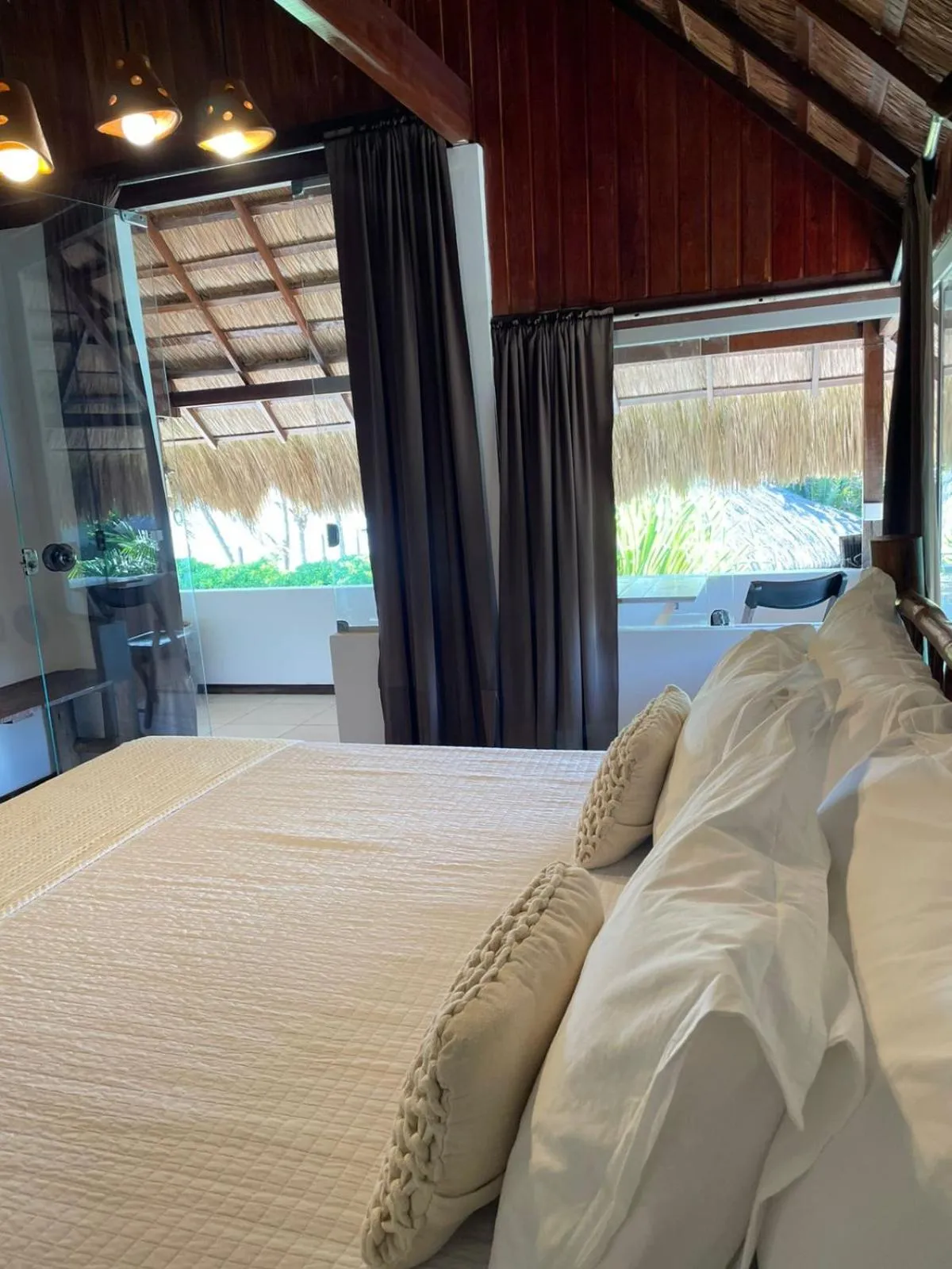 Bed in Pousada Duna Paraiso Maceió