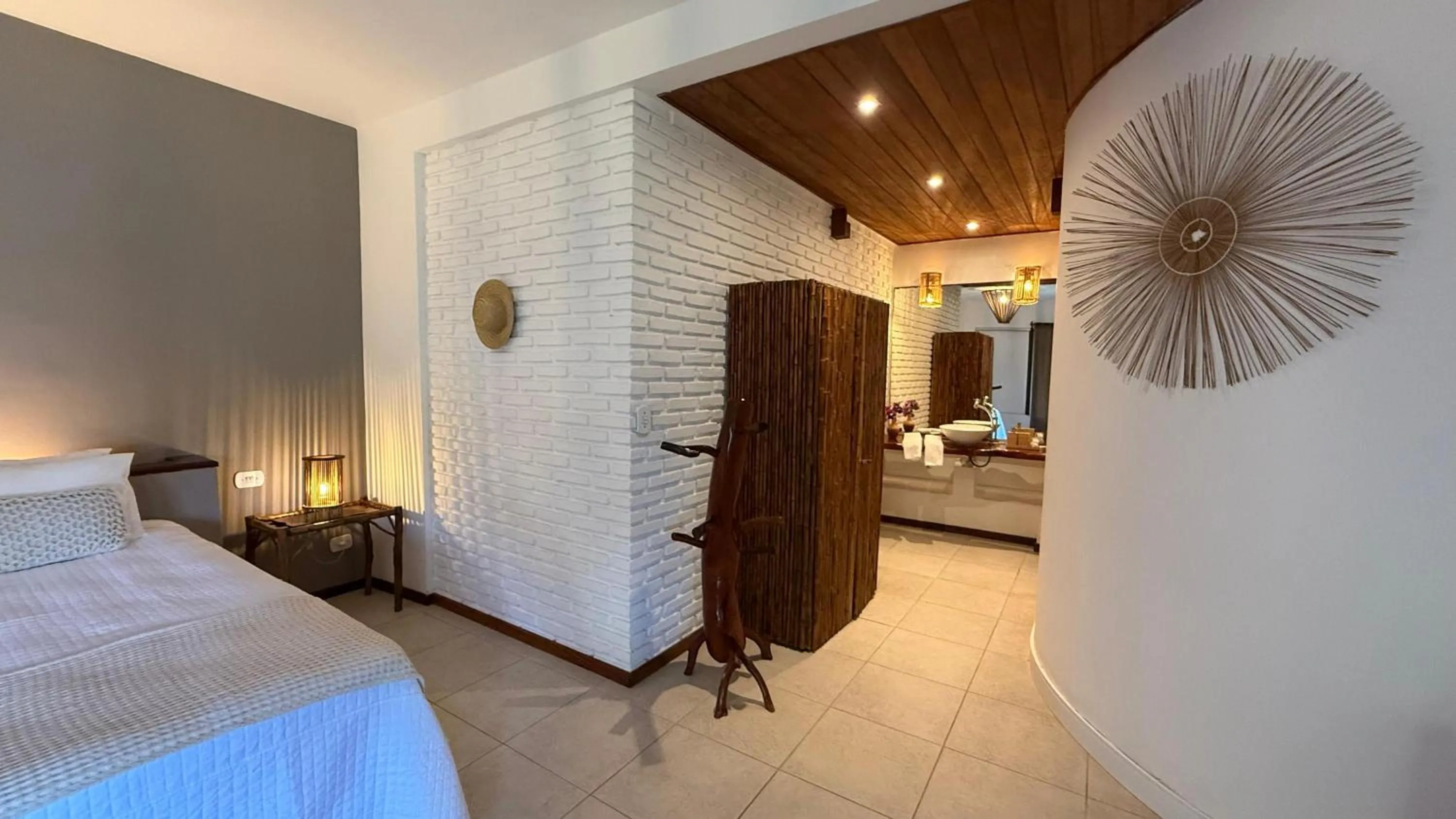 Bed in Pousada Duna Paraiso Maceió