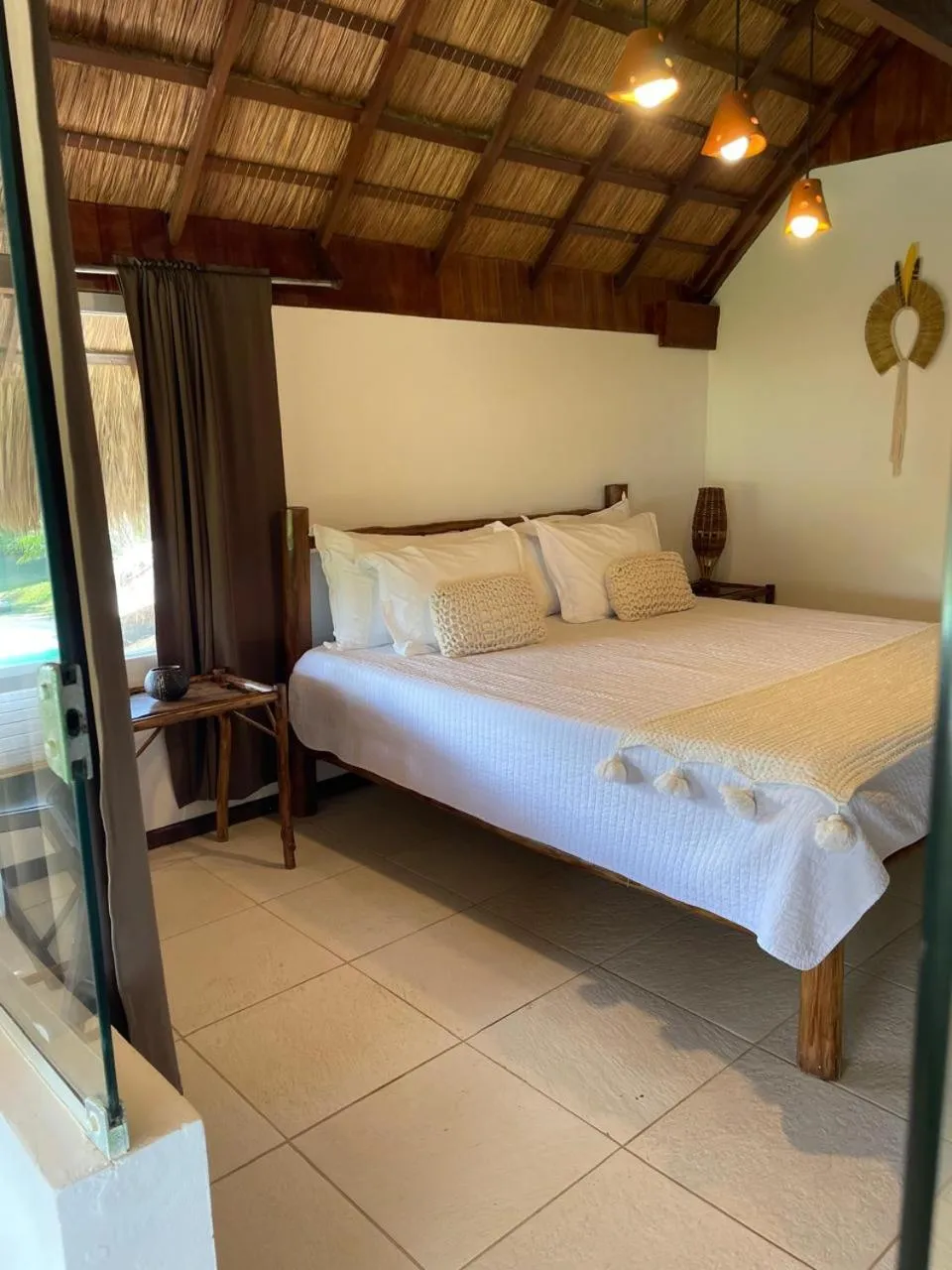 Bed in Pousada Duna Paraiso Maceió