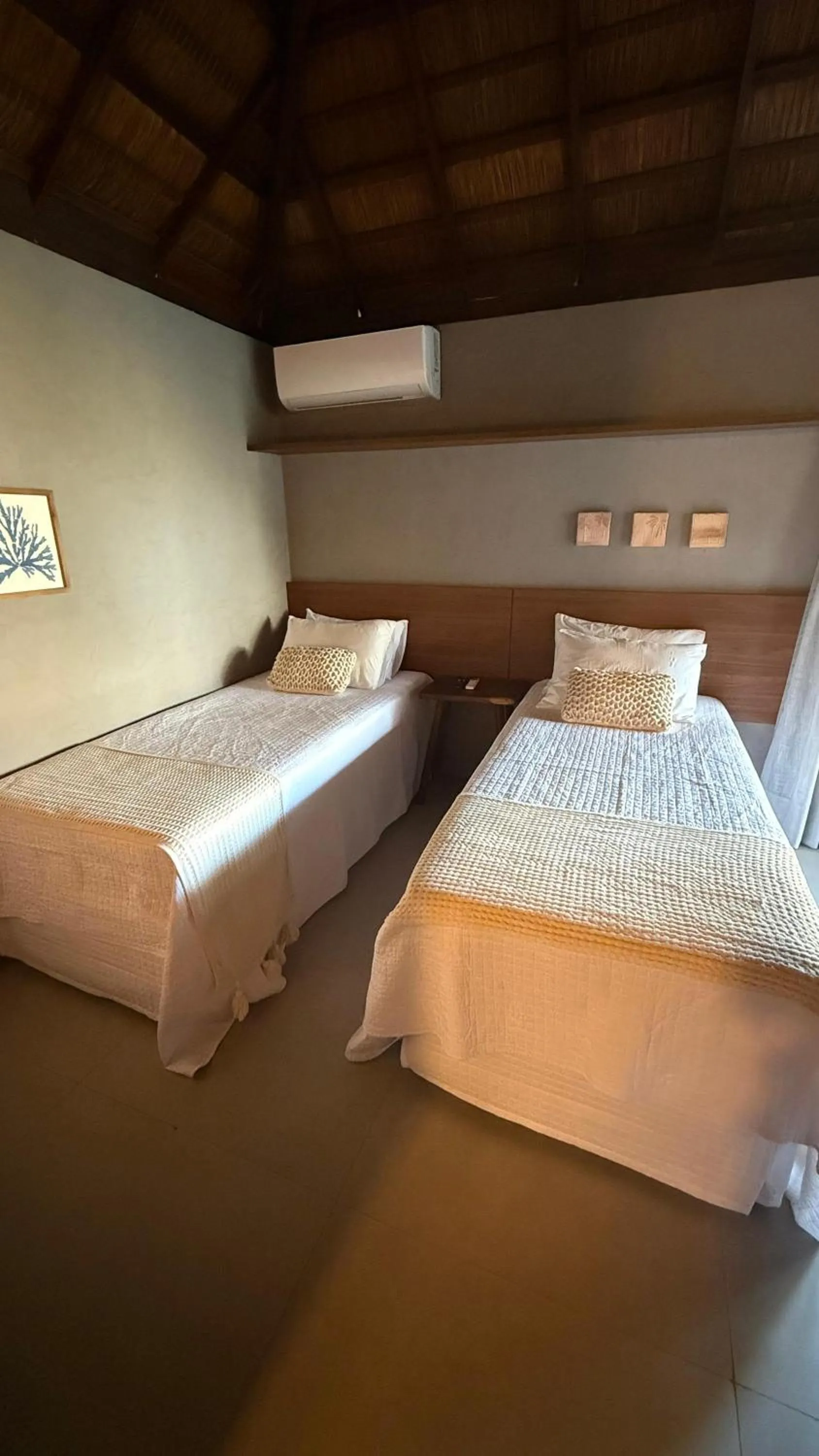 Bed in Pousada Duna Paraiso Maceió