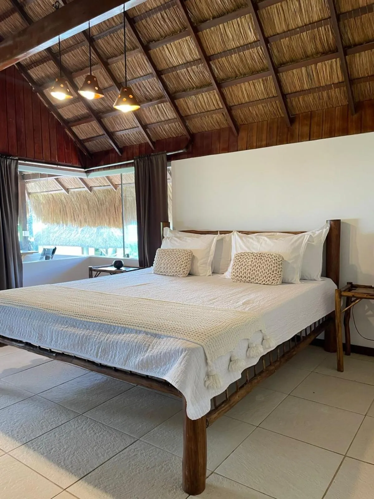 Bed in Pousada Duna Paraiso Maceió