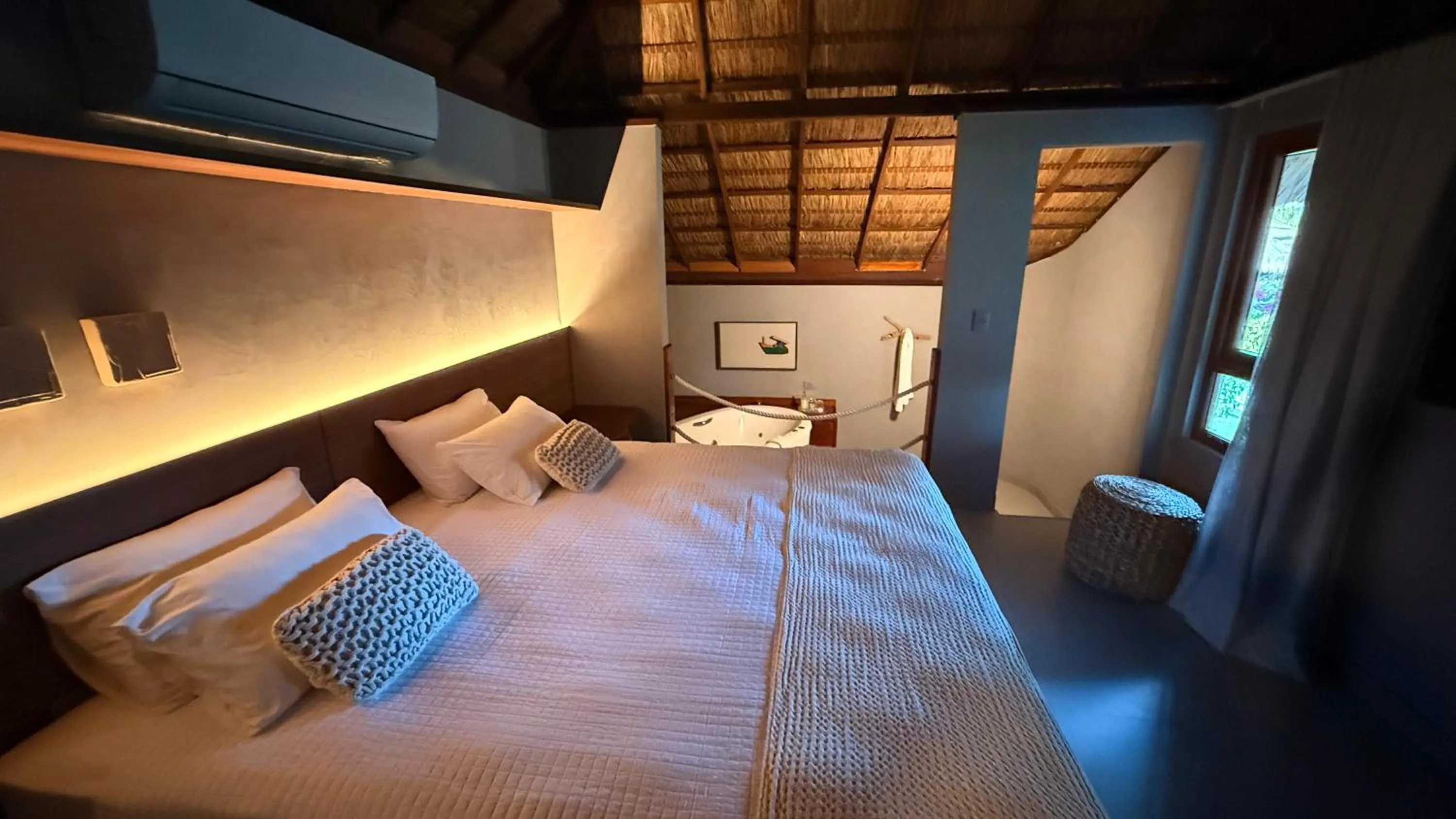 Bed in Pousada Duna Paraiso Maceió