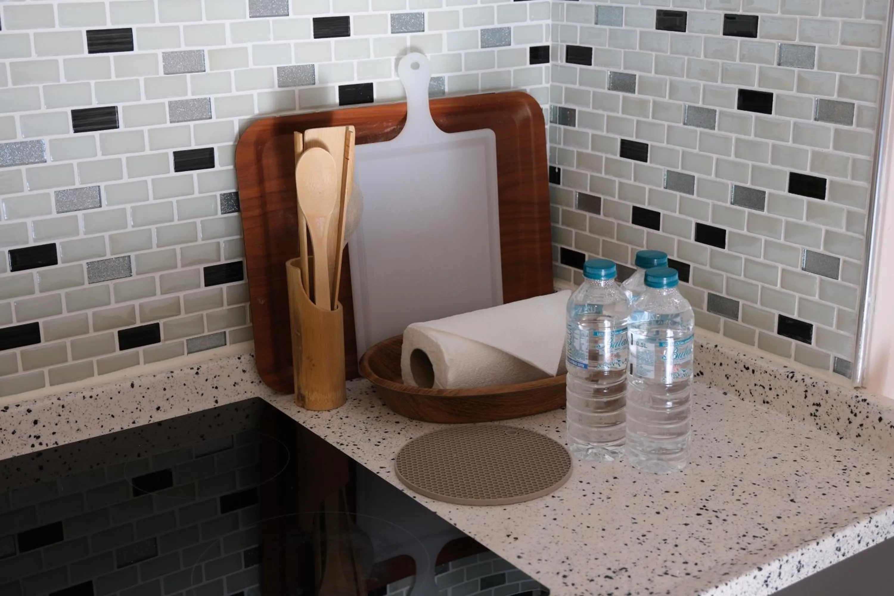 Kitchen or kitchenette in Şahin Tepesi Suite Otel