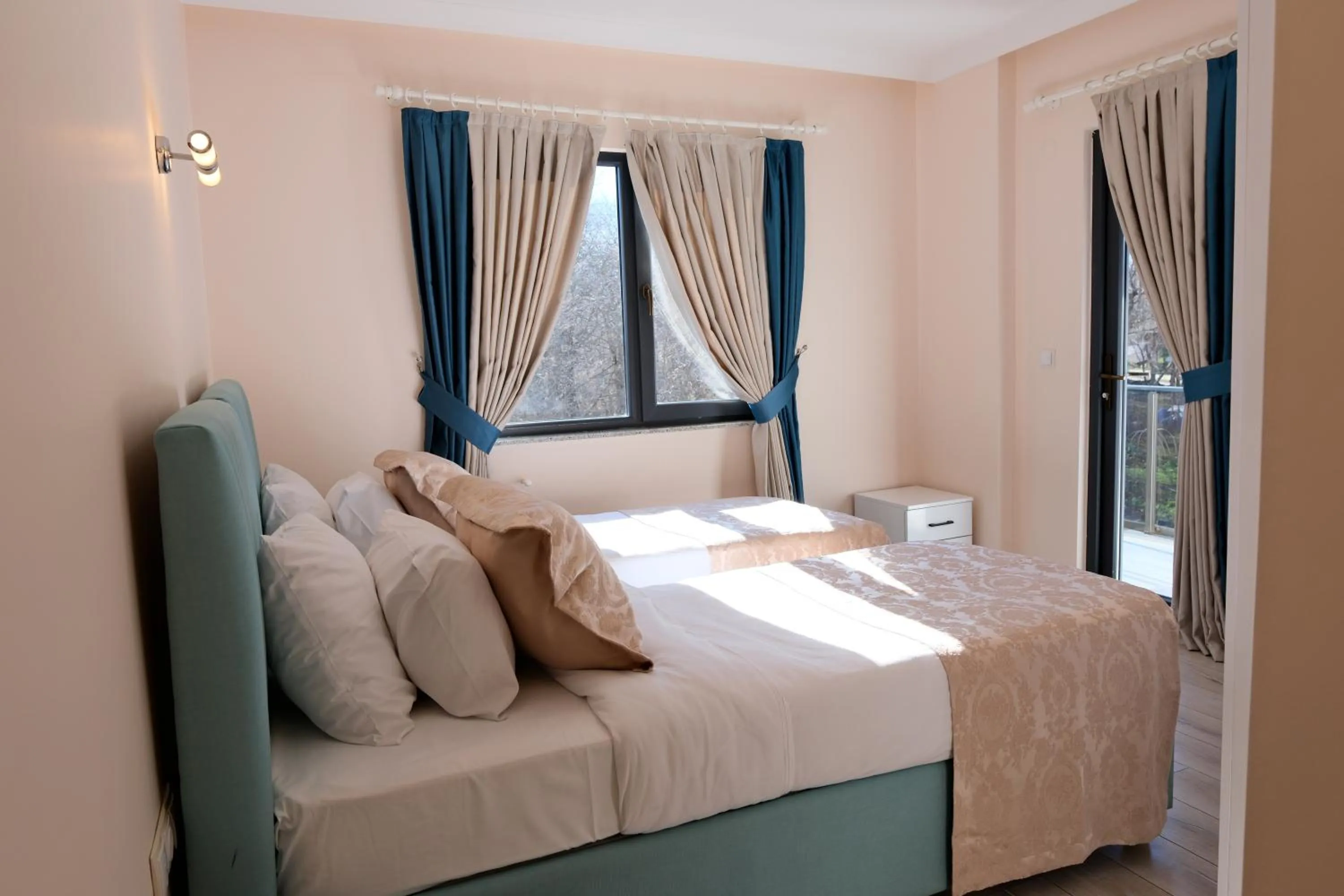 Bed in Şahin Tepesi Suite Otel