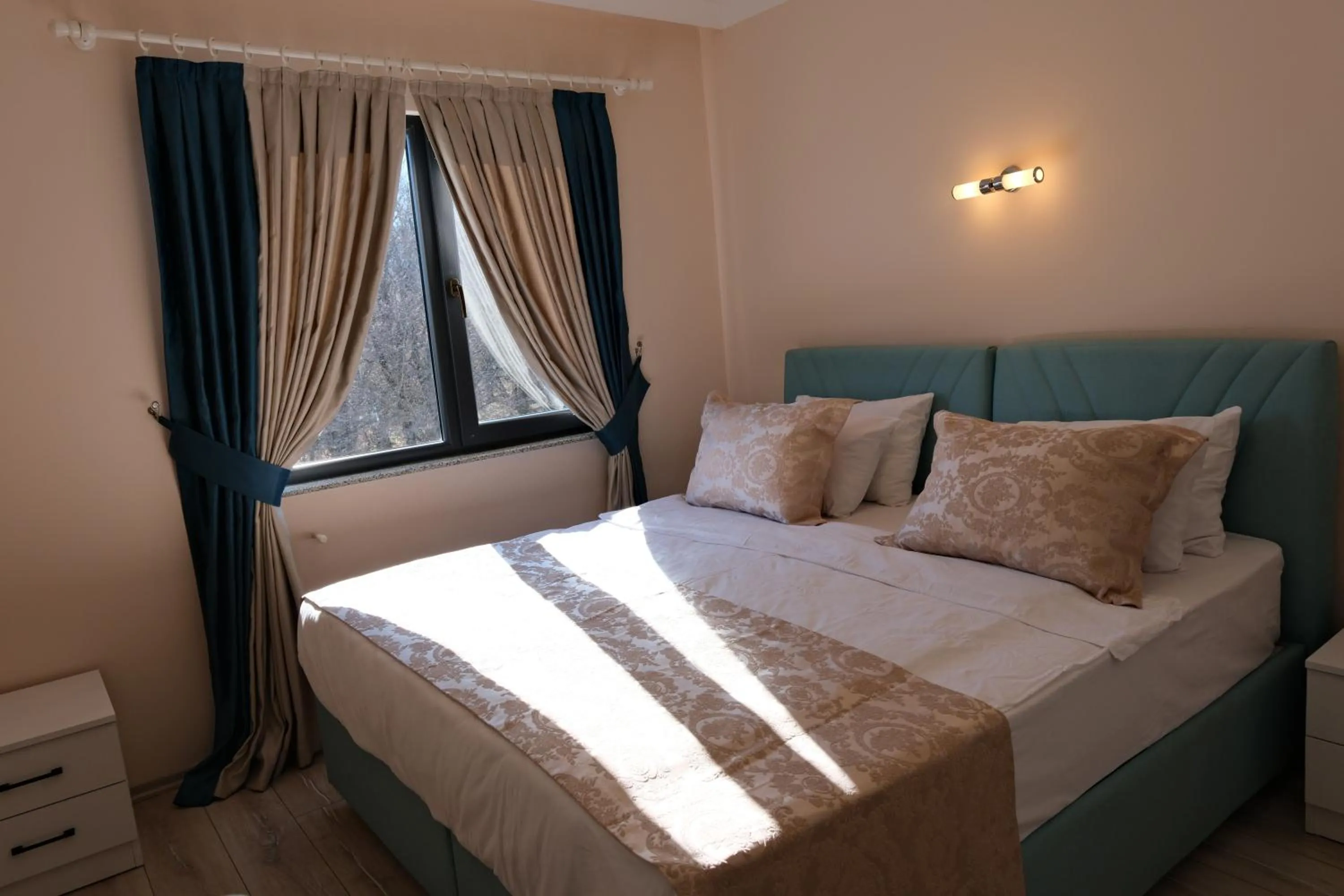 Bed in Şahin Tepesi Suite Otel