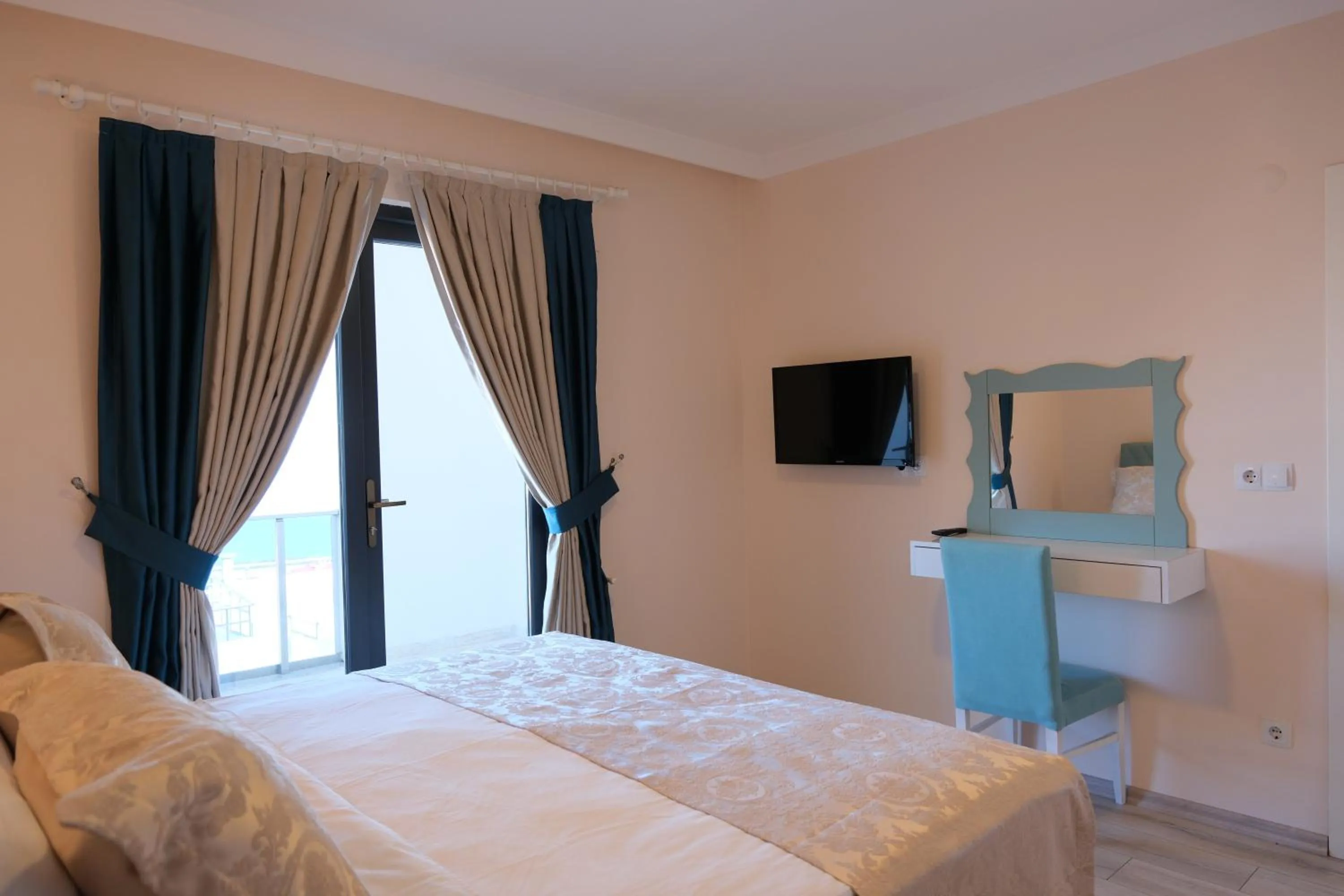 Bed in Şahin Tepesi Suite Otel