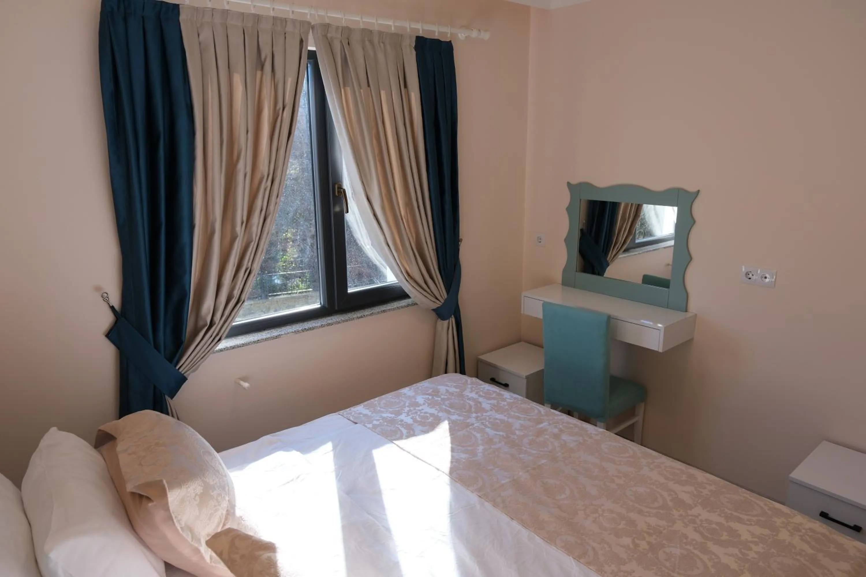 Bed in Şahin Tepesi Suite Otel