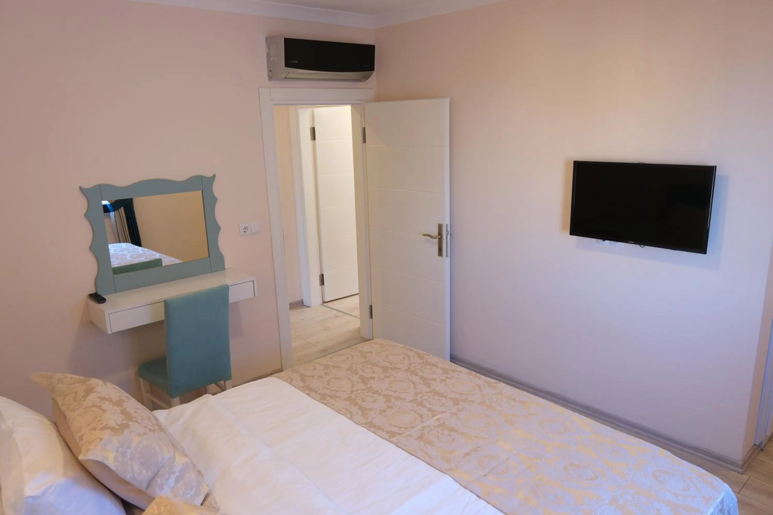 Bed in Şahin Tepesi Suite Otel