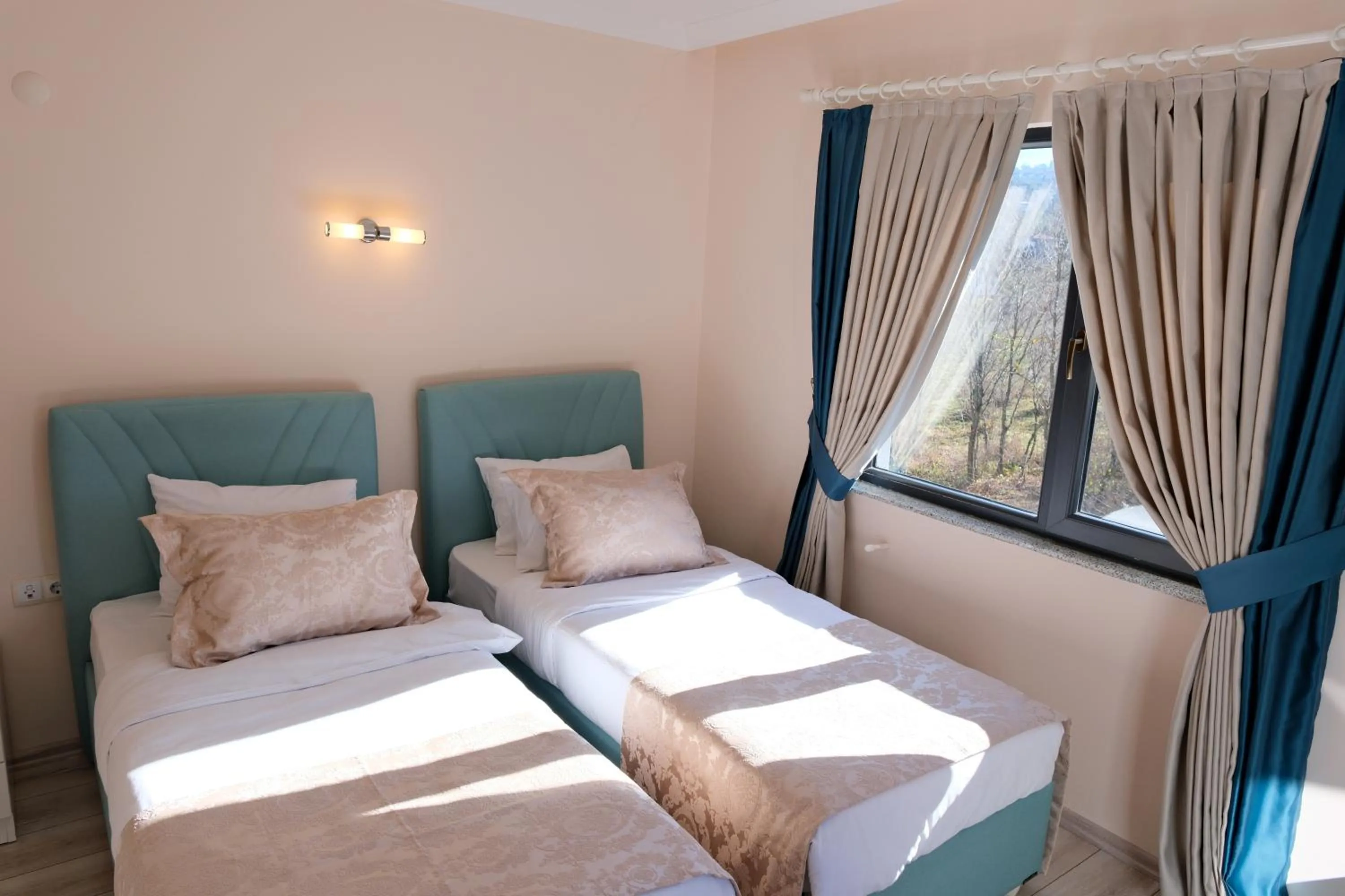 Bed in Şahin Tepesi Suite Otel