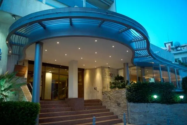 Facade/entrance in Cleopatra Hotel
