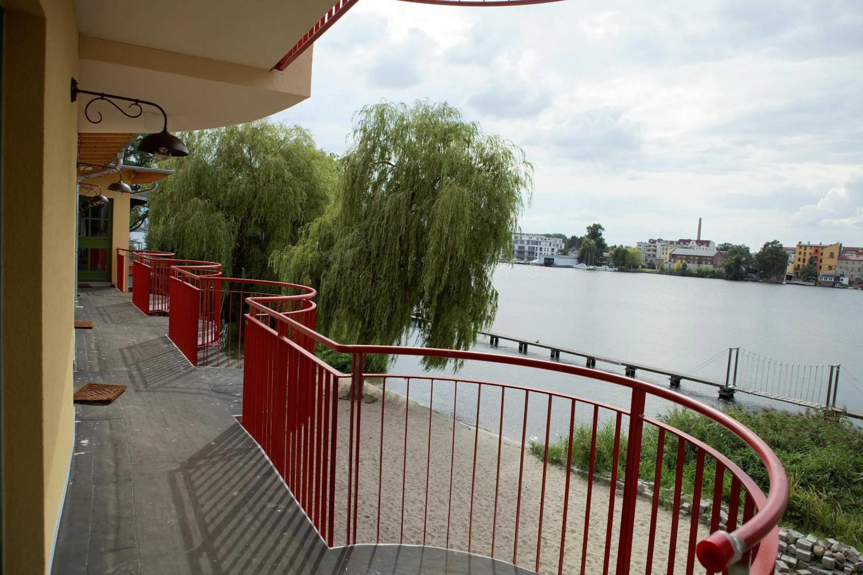 Balcony/Terrace in Seminar- und Gästehaus Flussbad Gartenstrasse