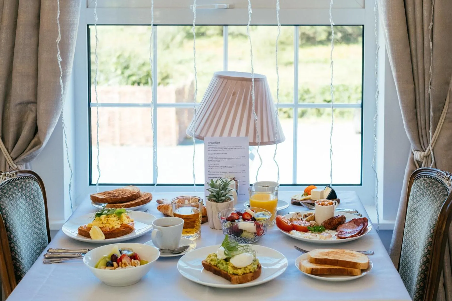 Food and drinks in Ty Afon - River House