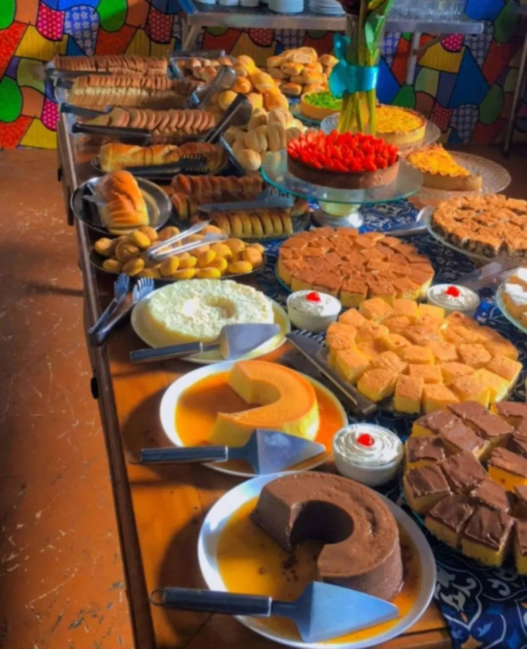 Buffet breakfast in Hotel Canto do Rio Maresias