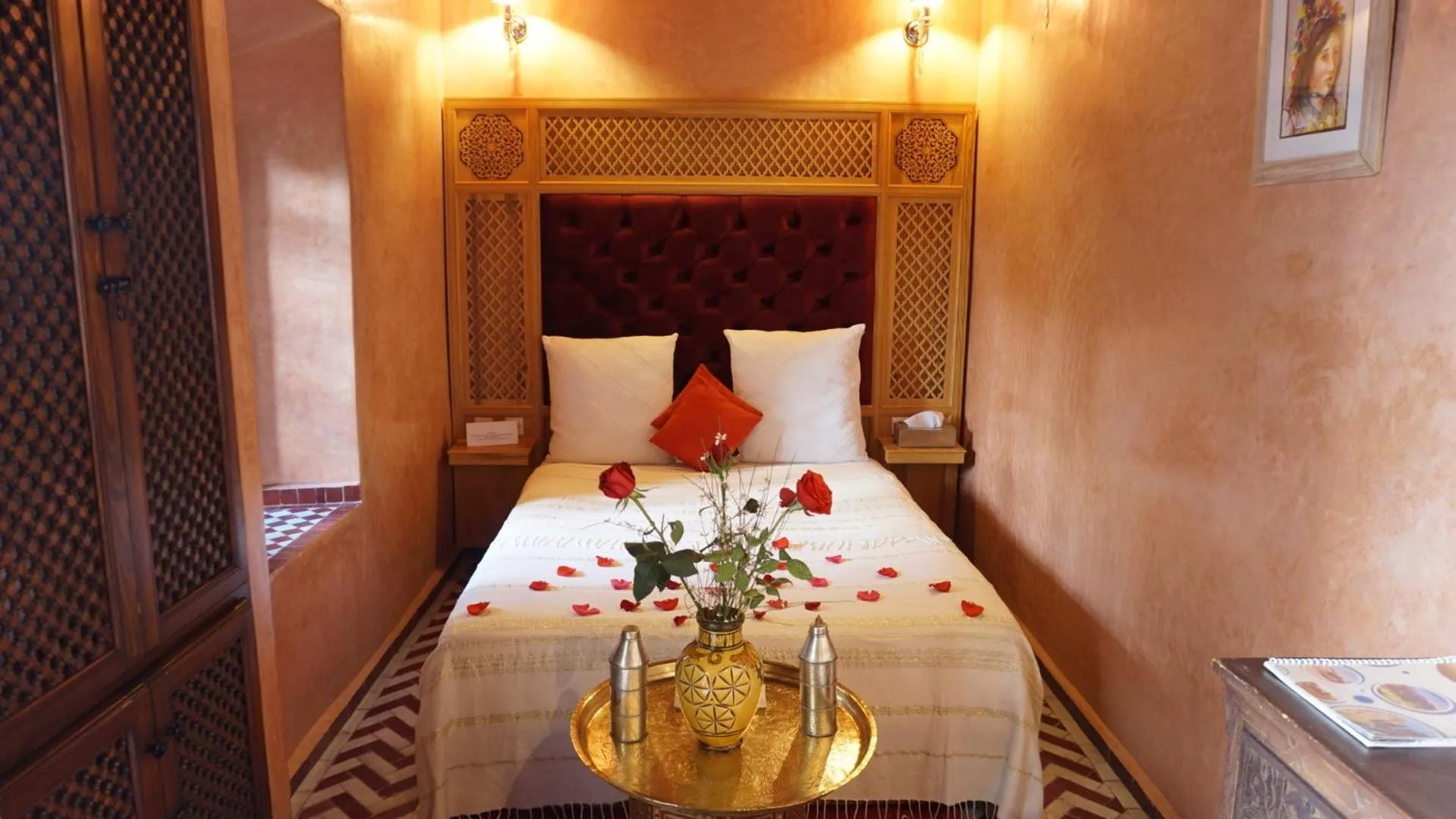 Bed in Riad Samsli