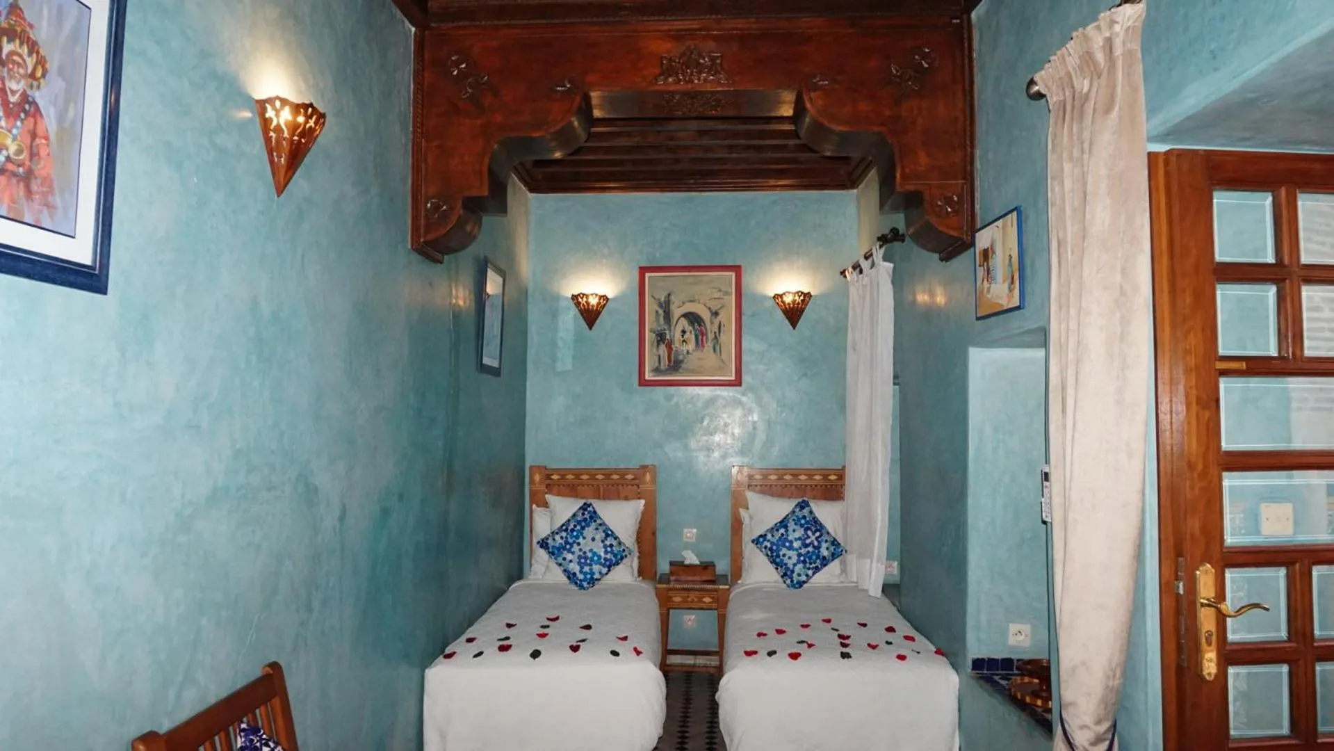 Bed in Riad Samsli