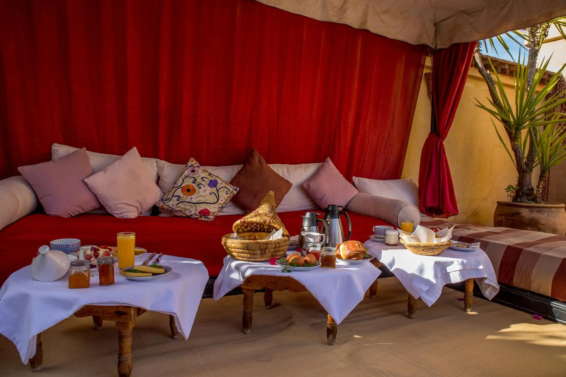 Patio in Riad Samsli