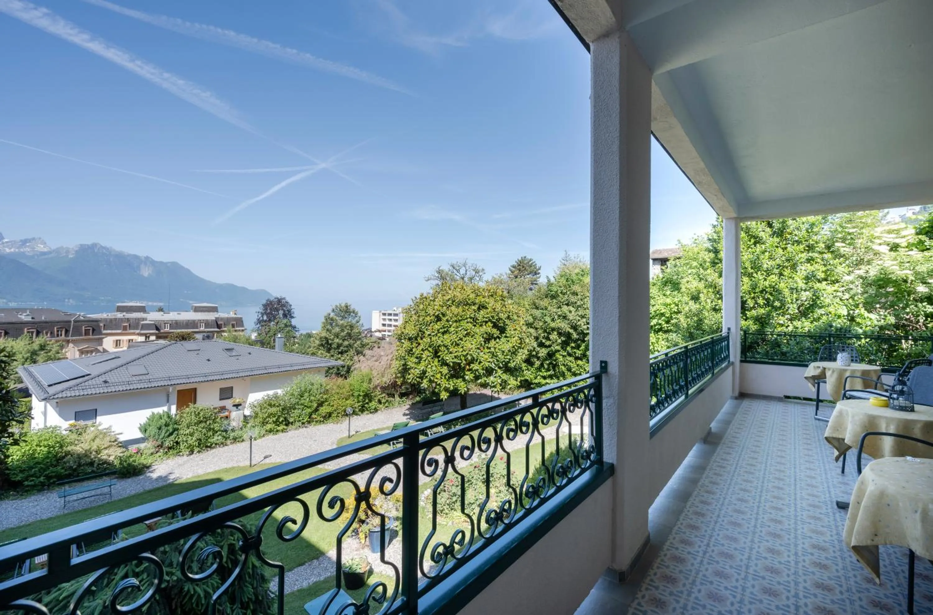 Property building in Swiss Historic Hotel Masson