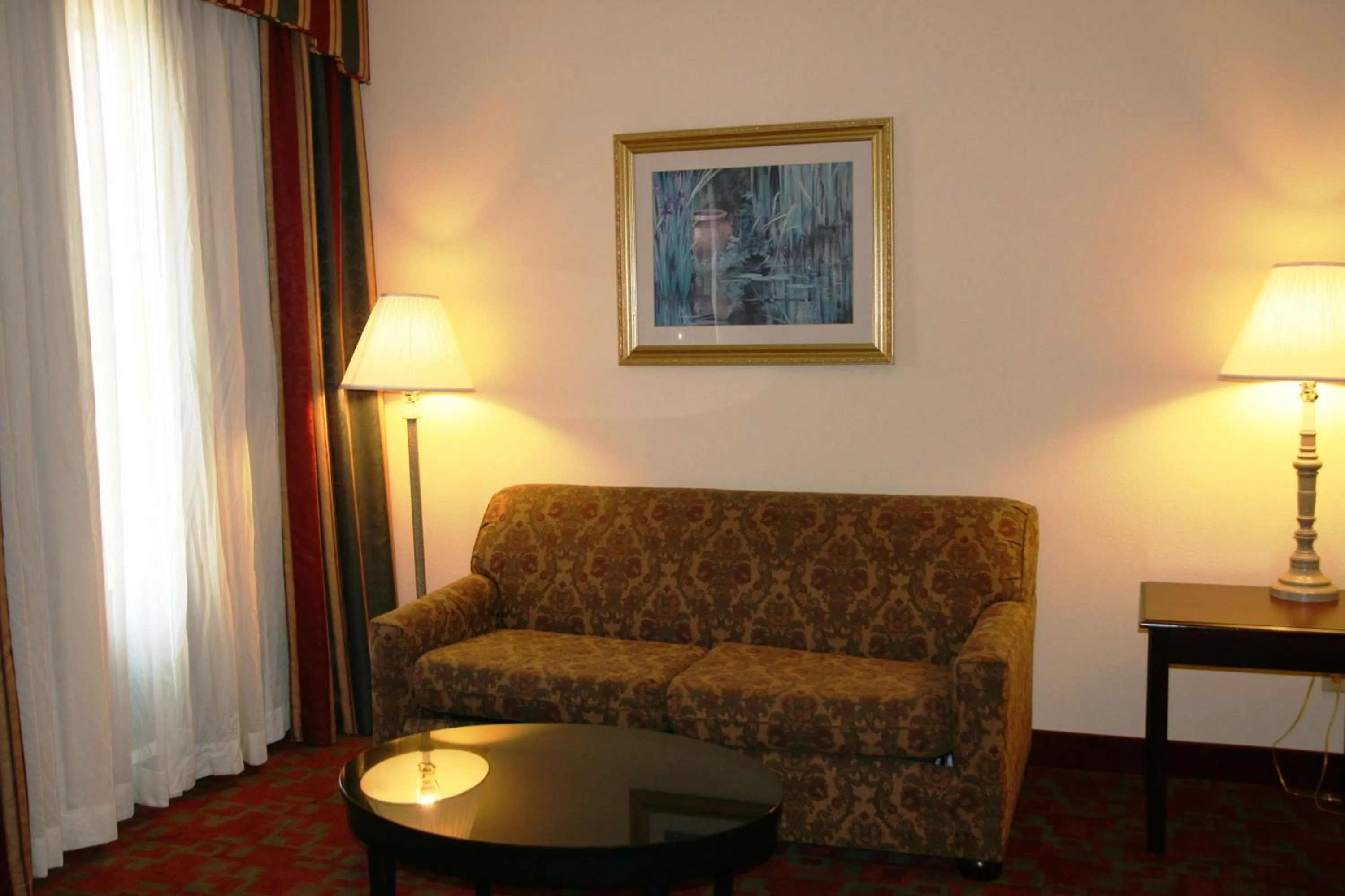 Living room in Hampton Inn Canton