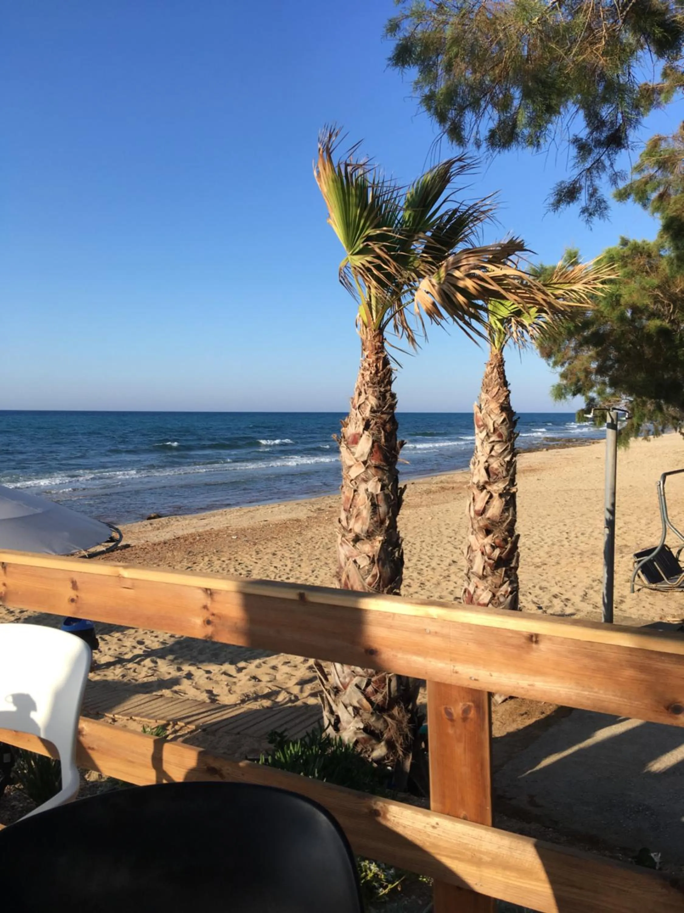 Beach in Anissaras Beach Appartement