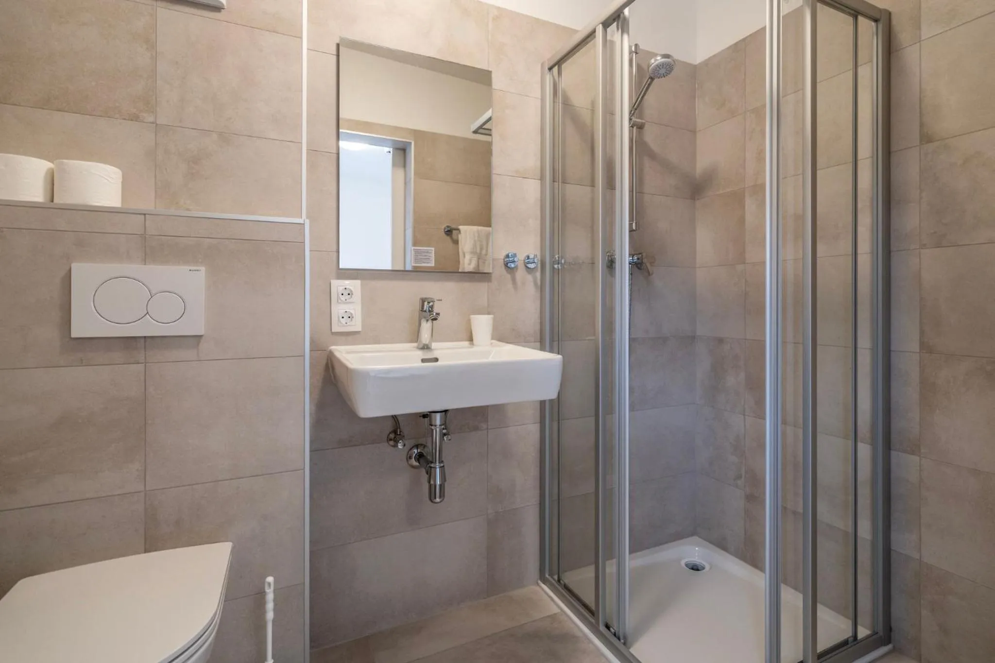 Bathroom in Wellness Landhaus Parth