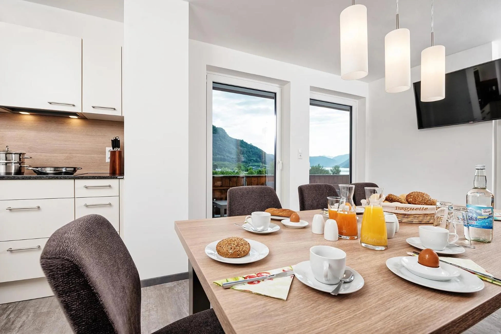 Dining area in Wellness Landhaus Parth