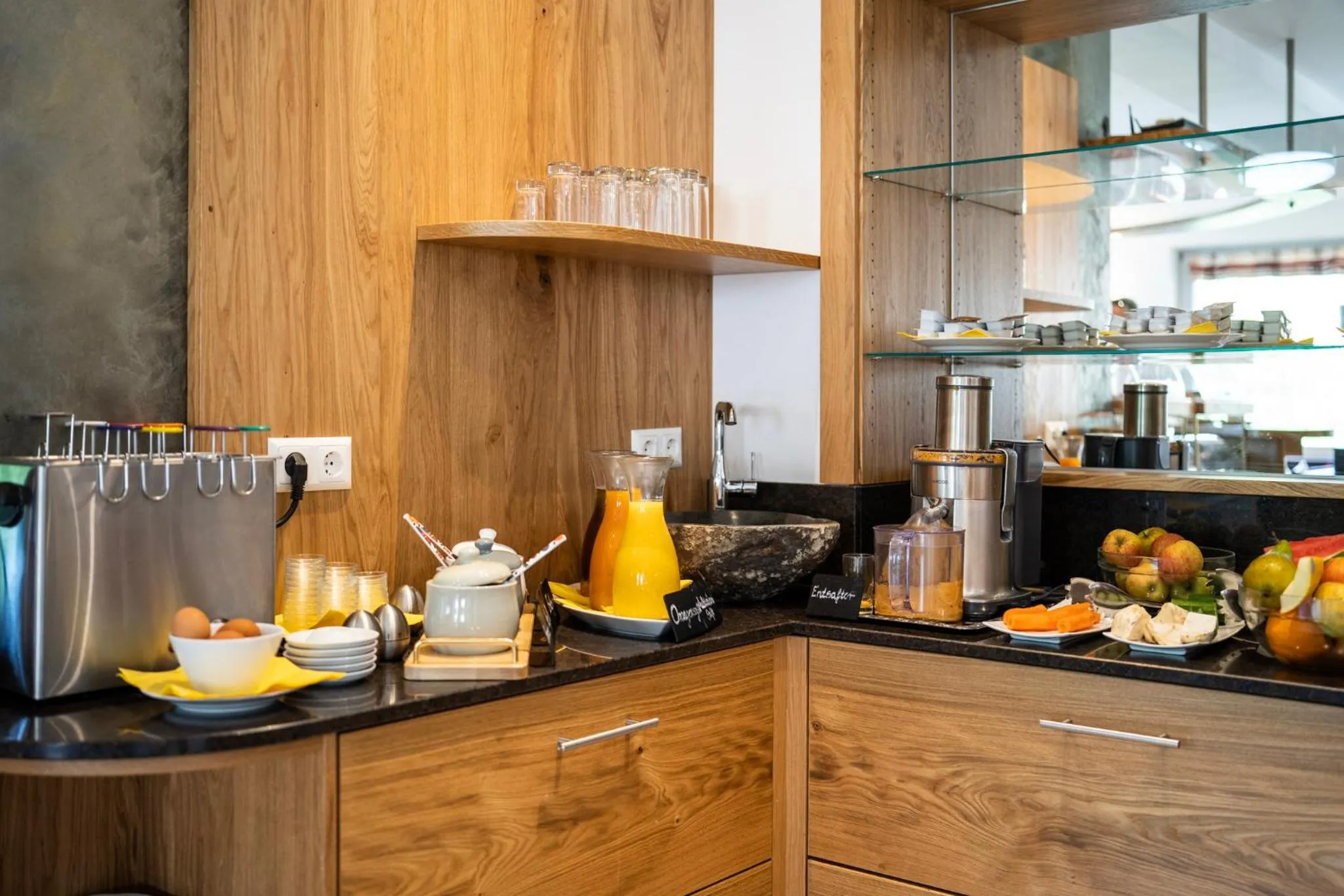 Buffet breakfast in Wellness Landhaus Parth