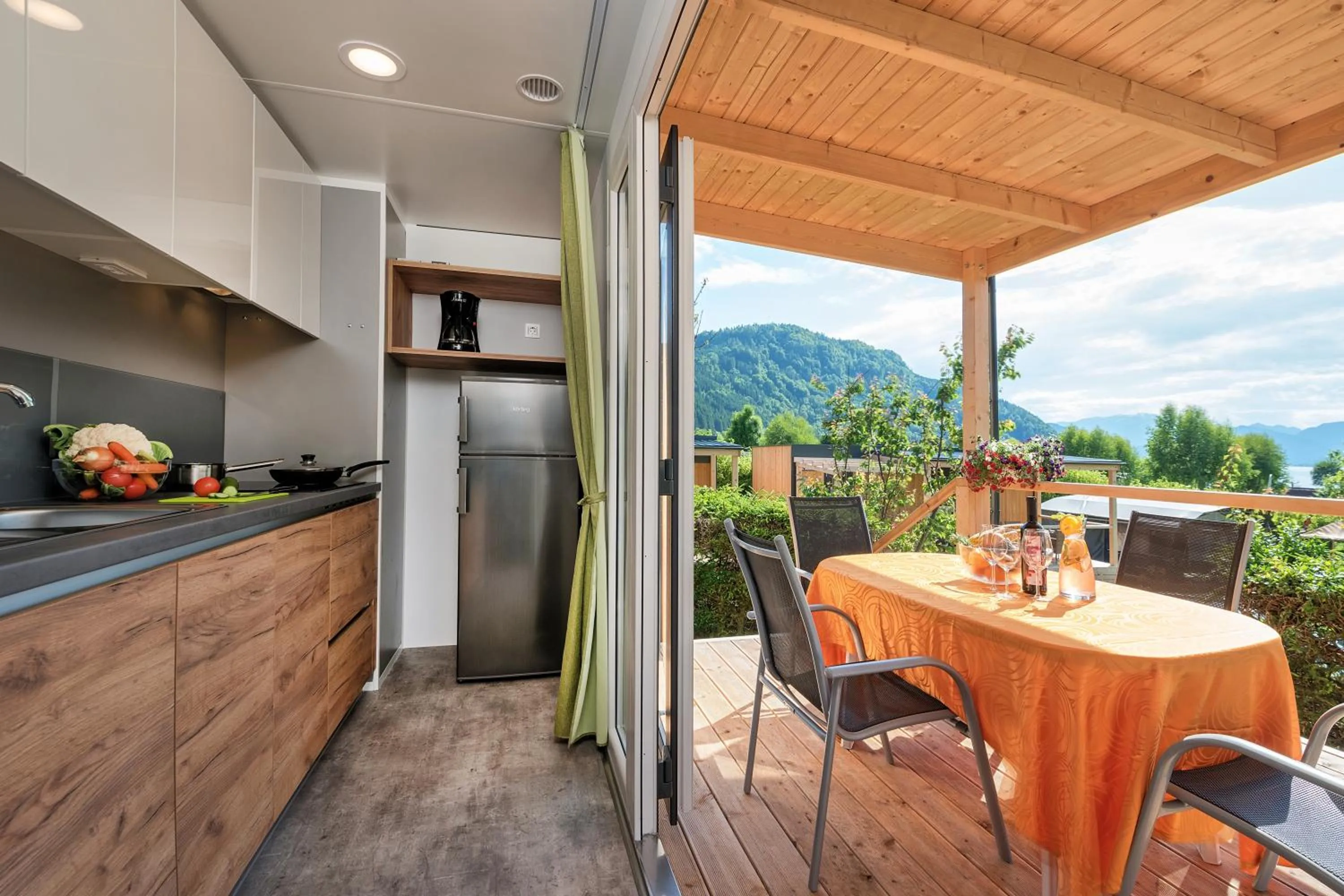 Balcony/Terrace in Wellness Landhaus Parth