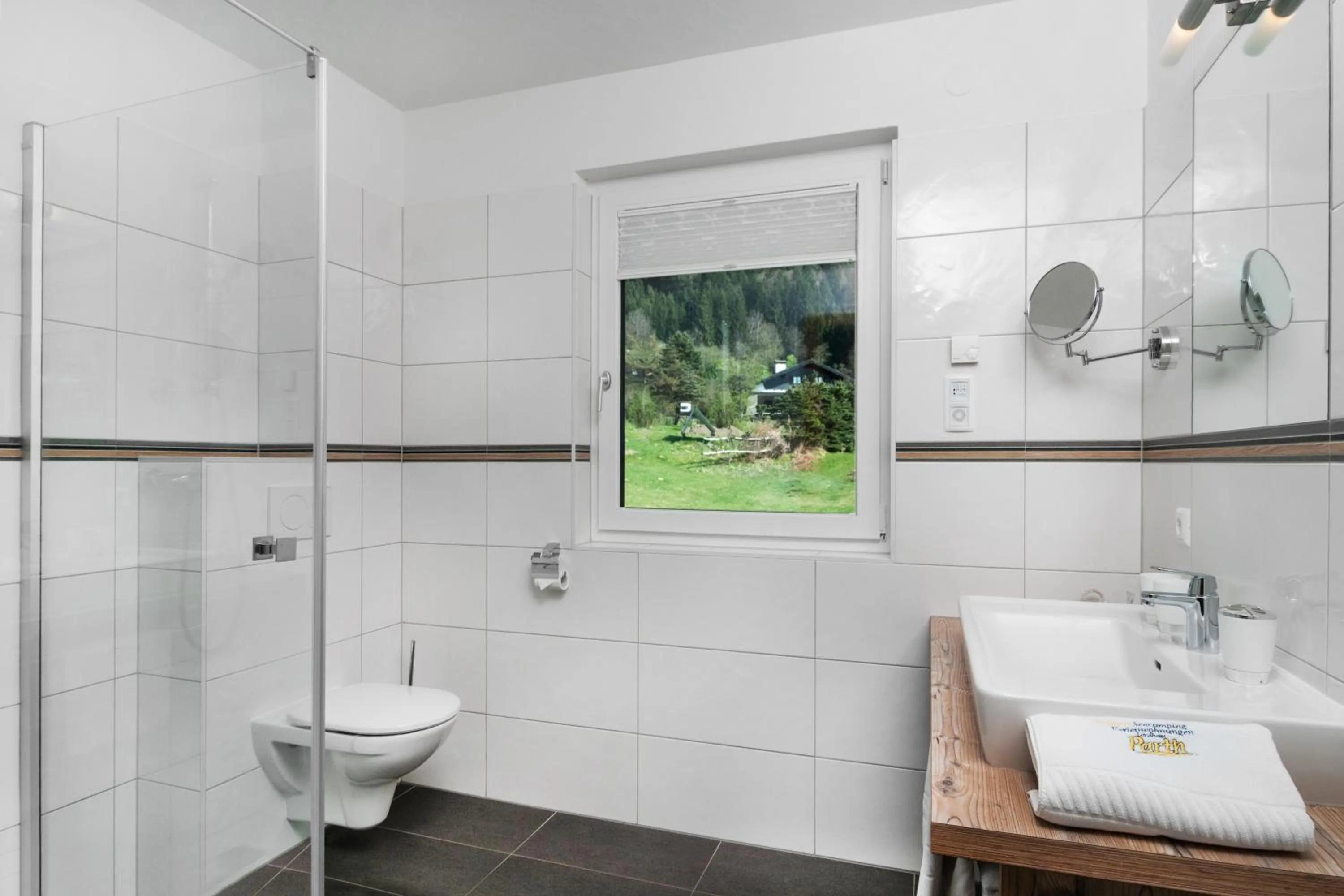 Bathroom in Wellness Landhaus Parth