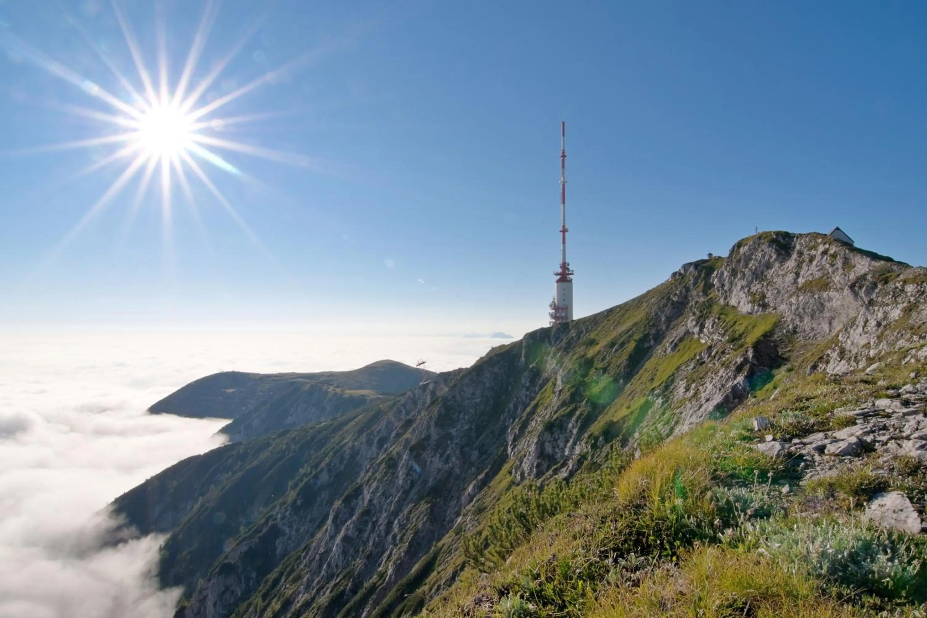 Natural landscape in Wellness Landhaus Parth