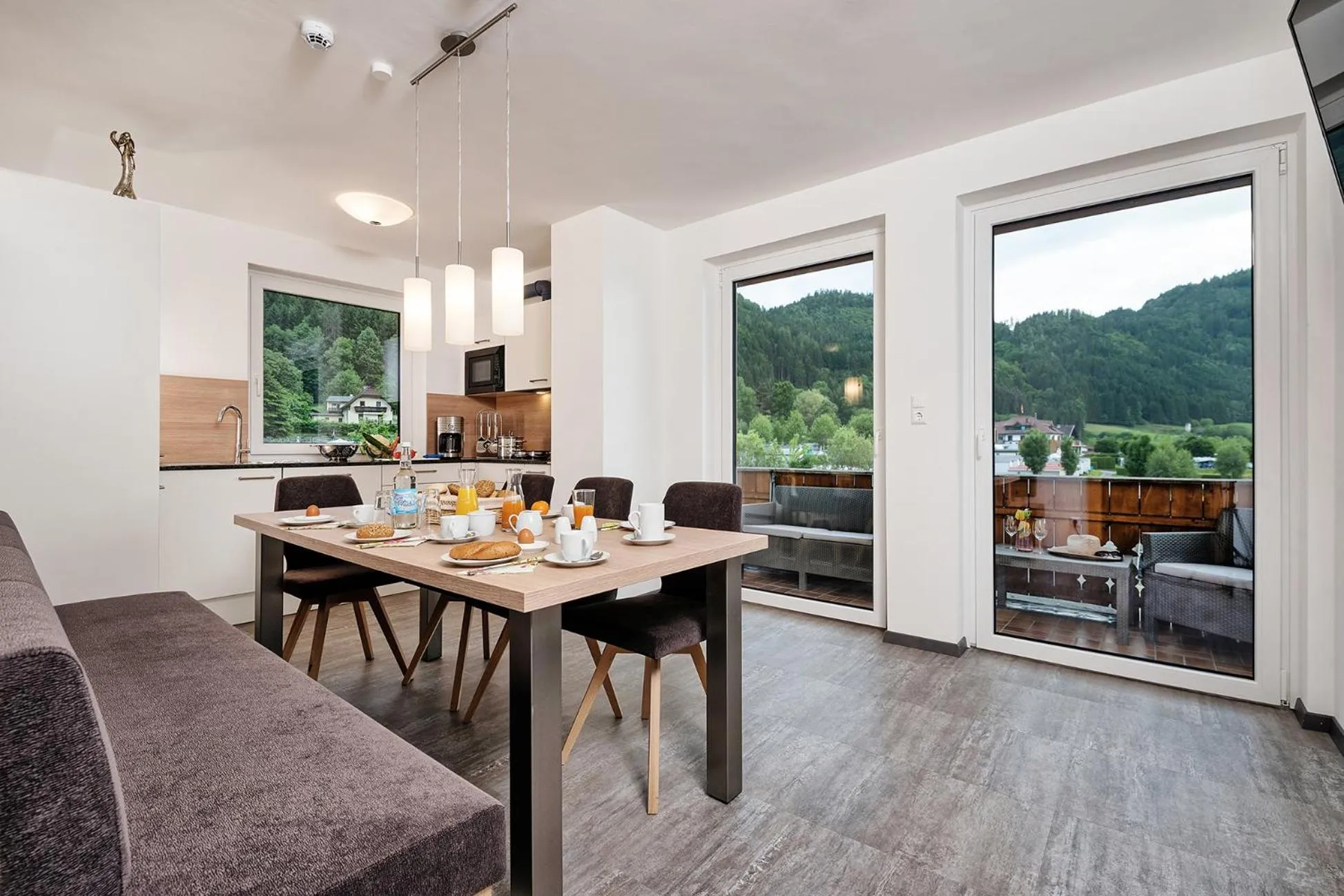 Dining area in Wellness Landhaus Parth