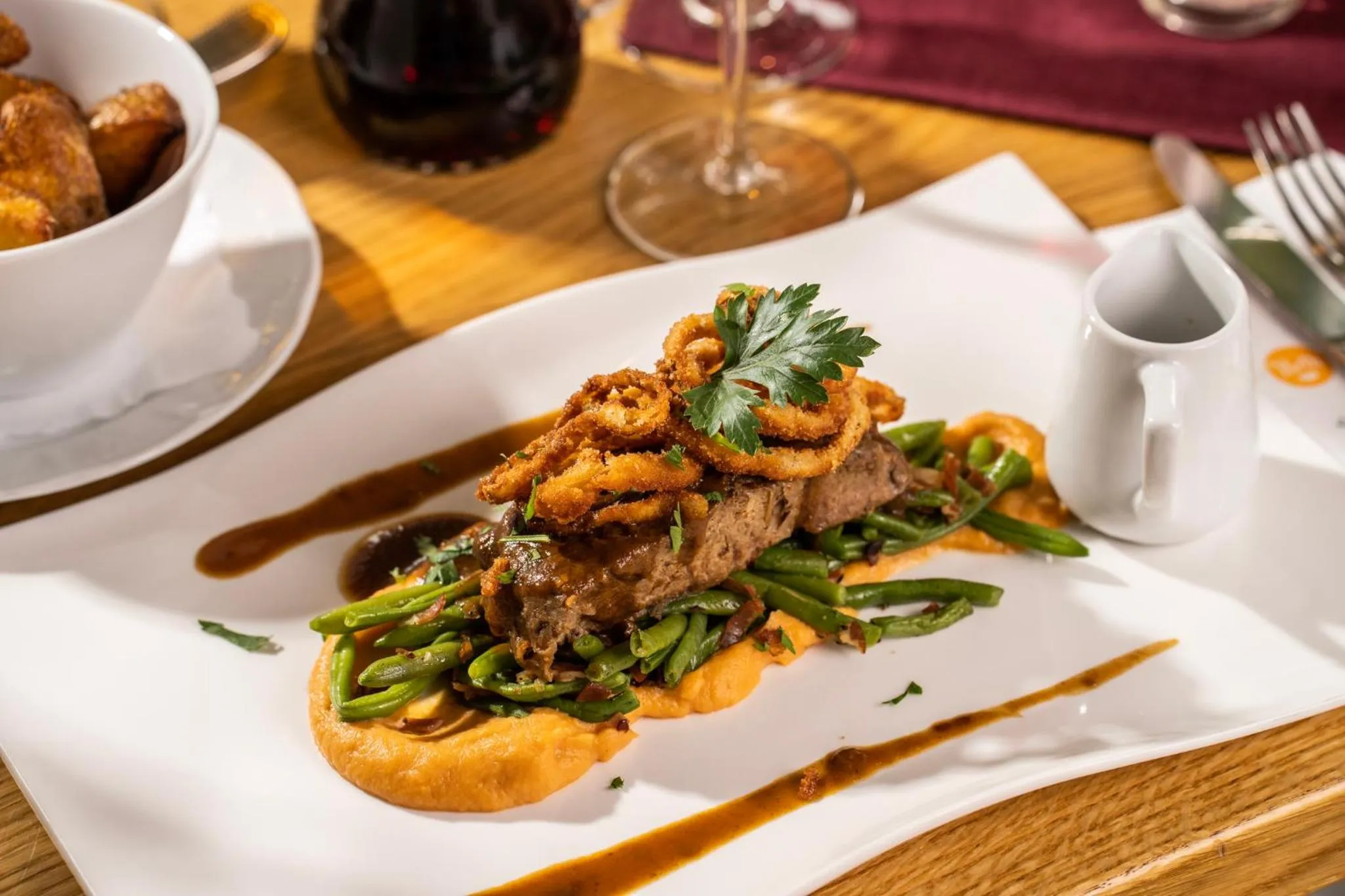 Food and drinks in Wellness Landhaus Parth