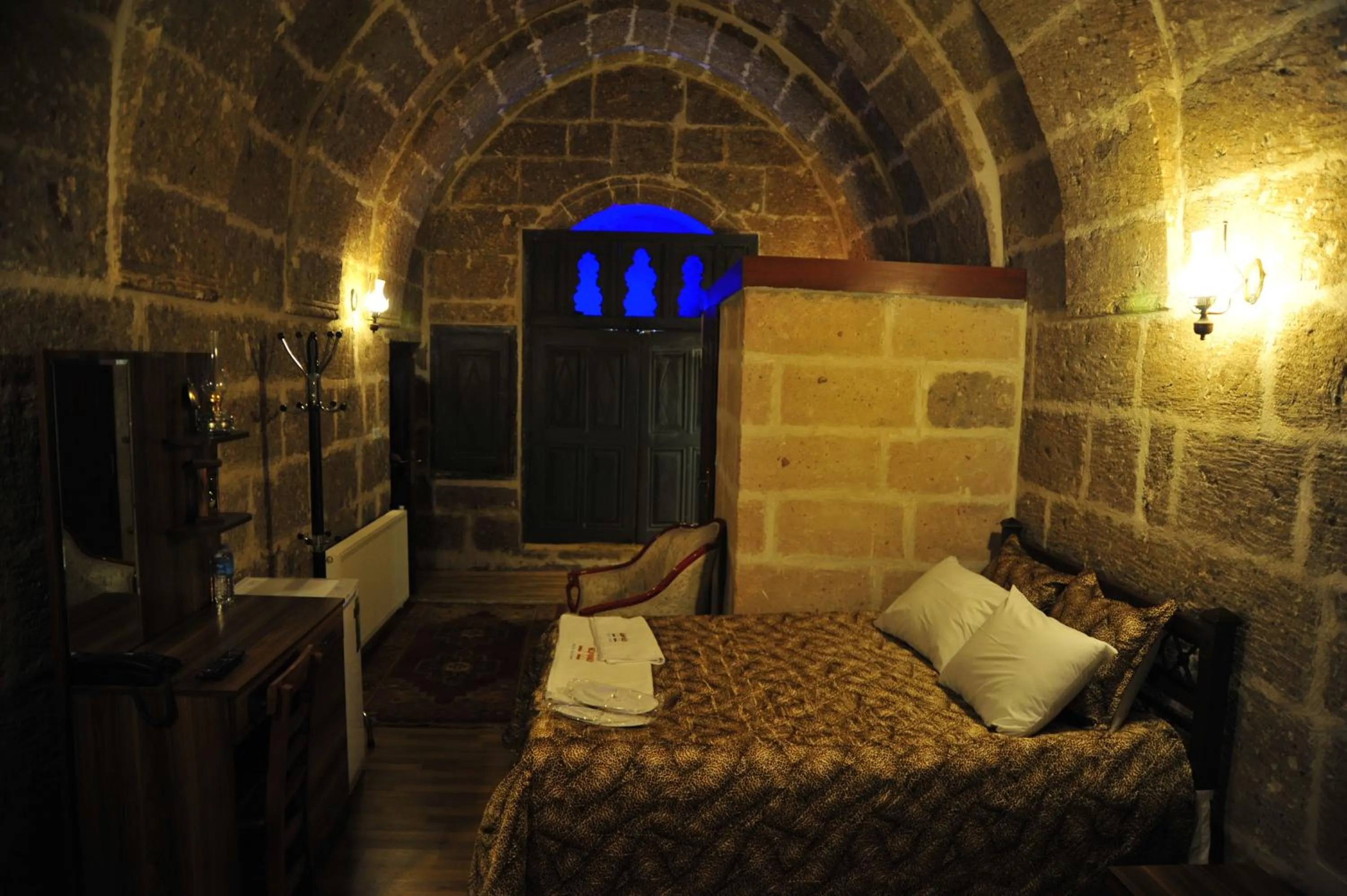 Bed in Osmanoglu Hotel