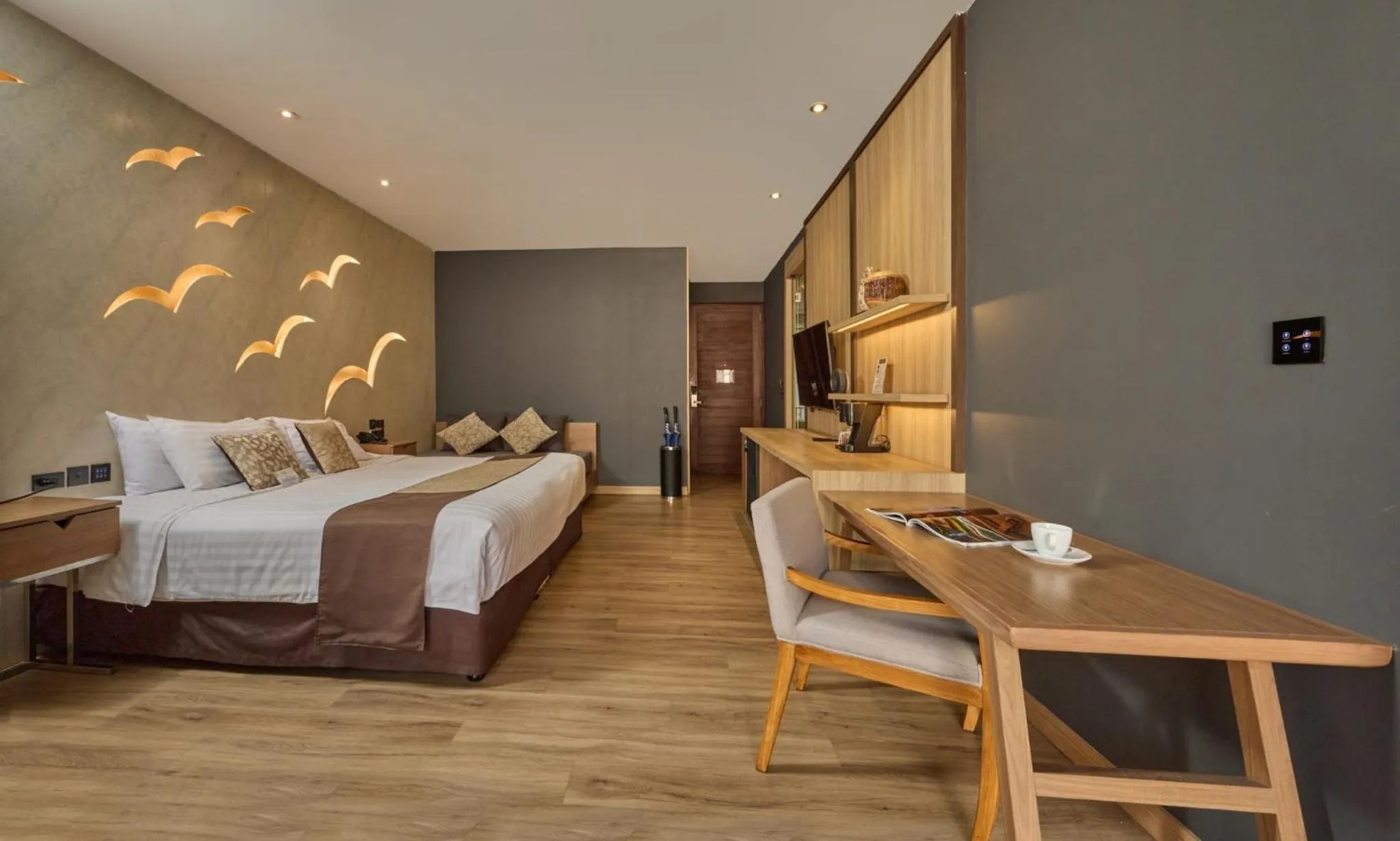 Bed in The Yana Villas Hua Hin