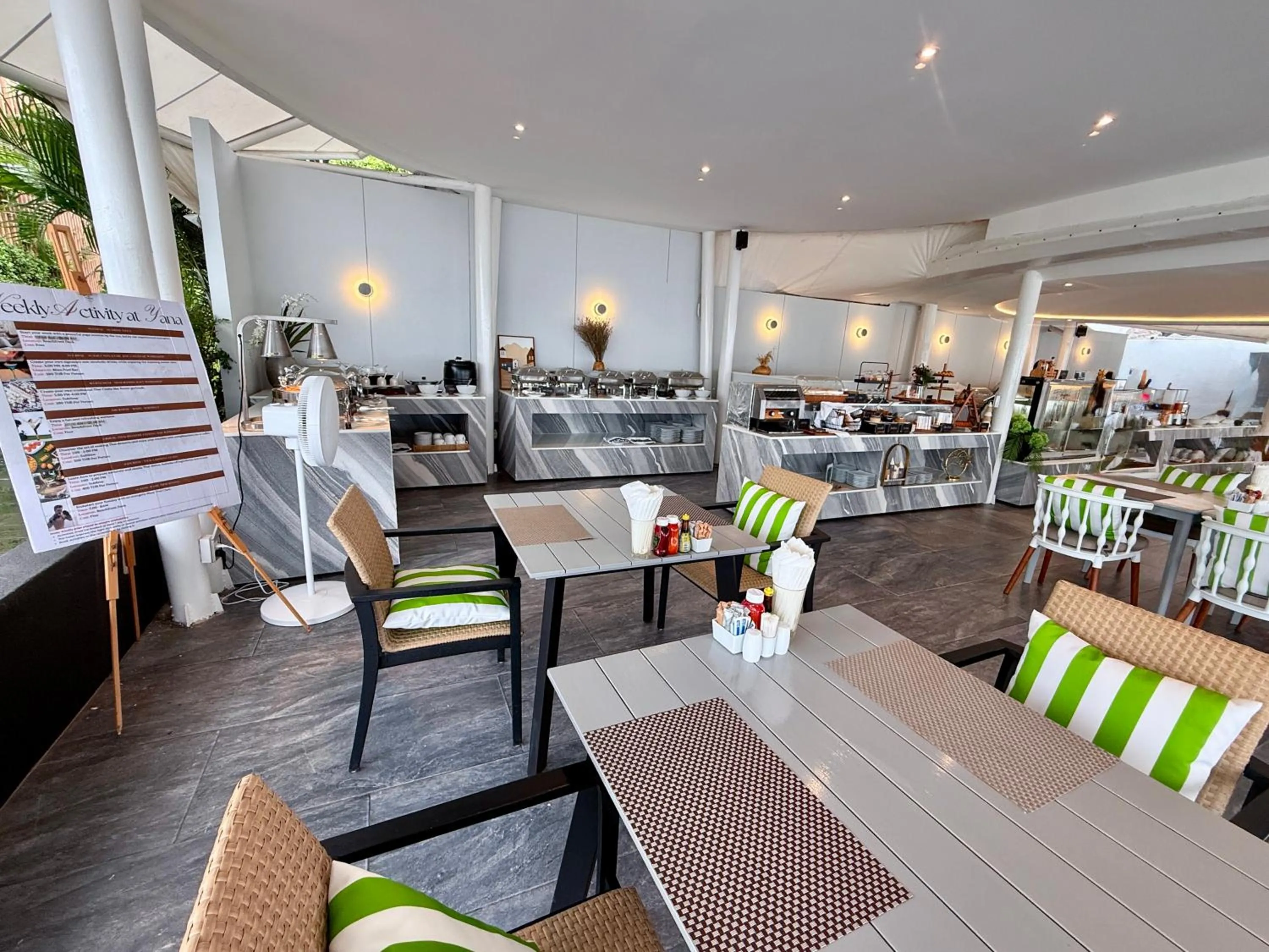 Restaurant/places to eat in The Yana Villas Hua Hin