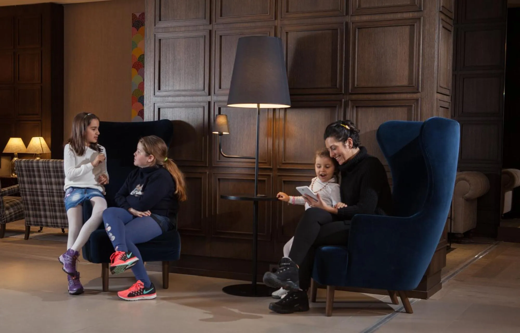 Seating area in Ilgaz Mountain Resort Hotel