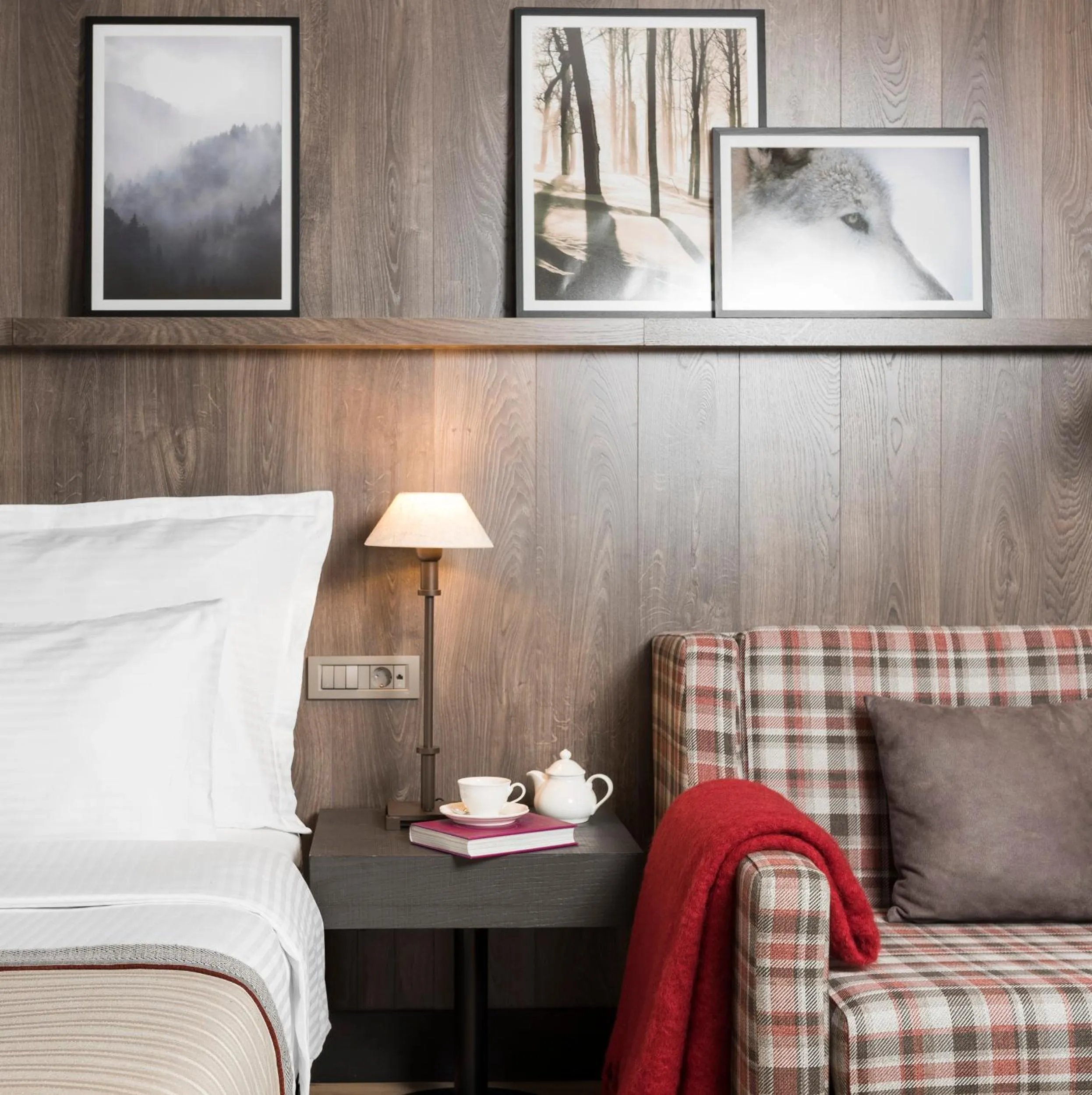 Bed in Ilgaz Mountain Resort Hotel