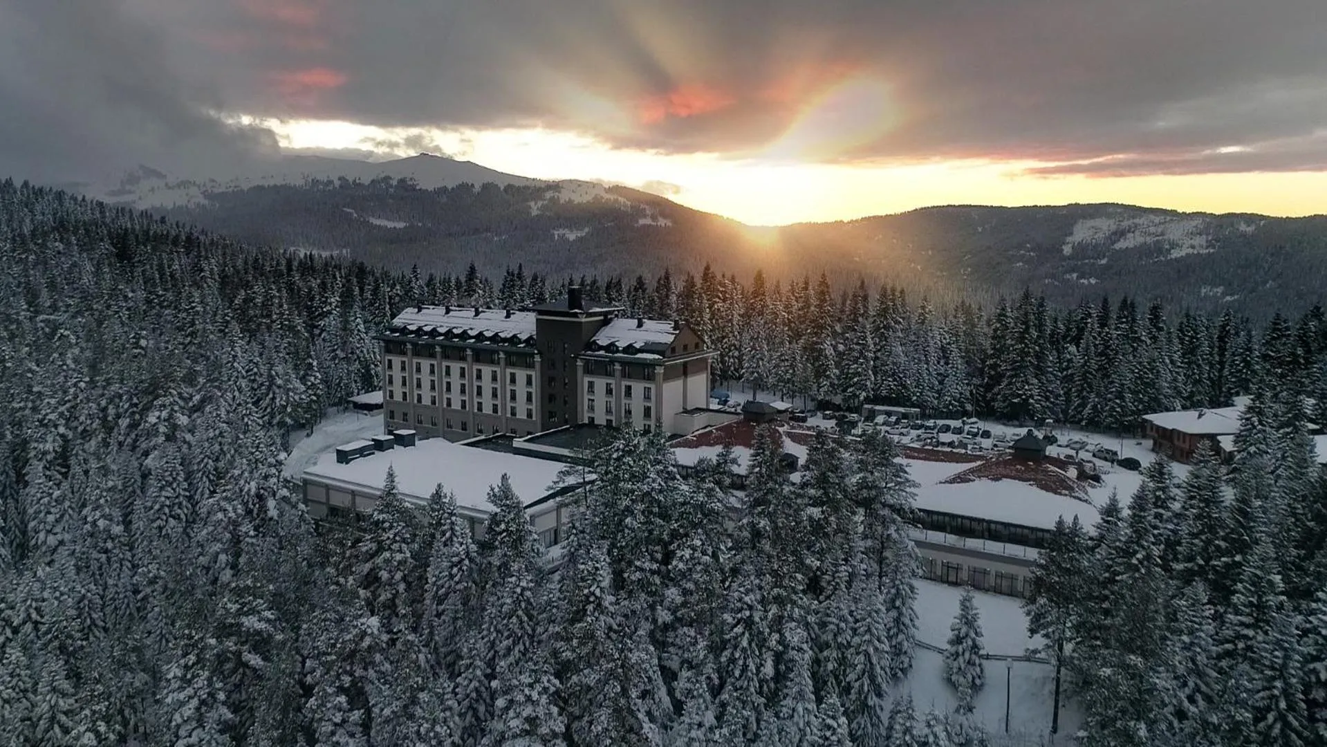 Bird's eye view in Ilgaz Mountain Resort Hotel