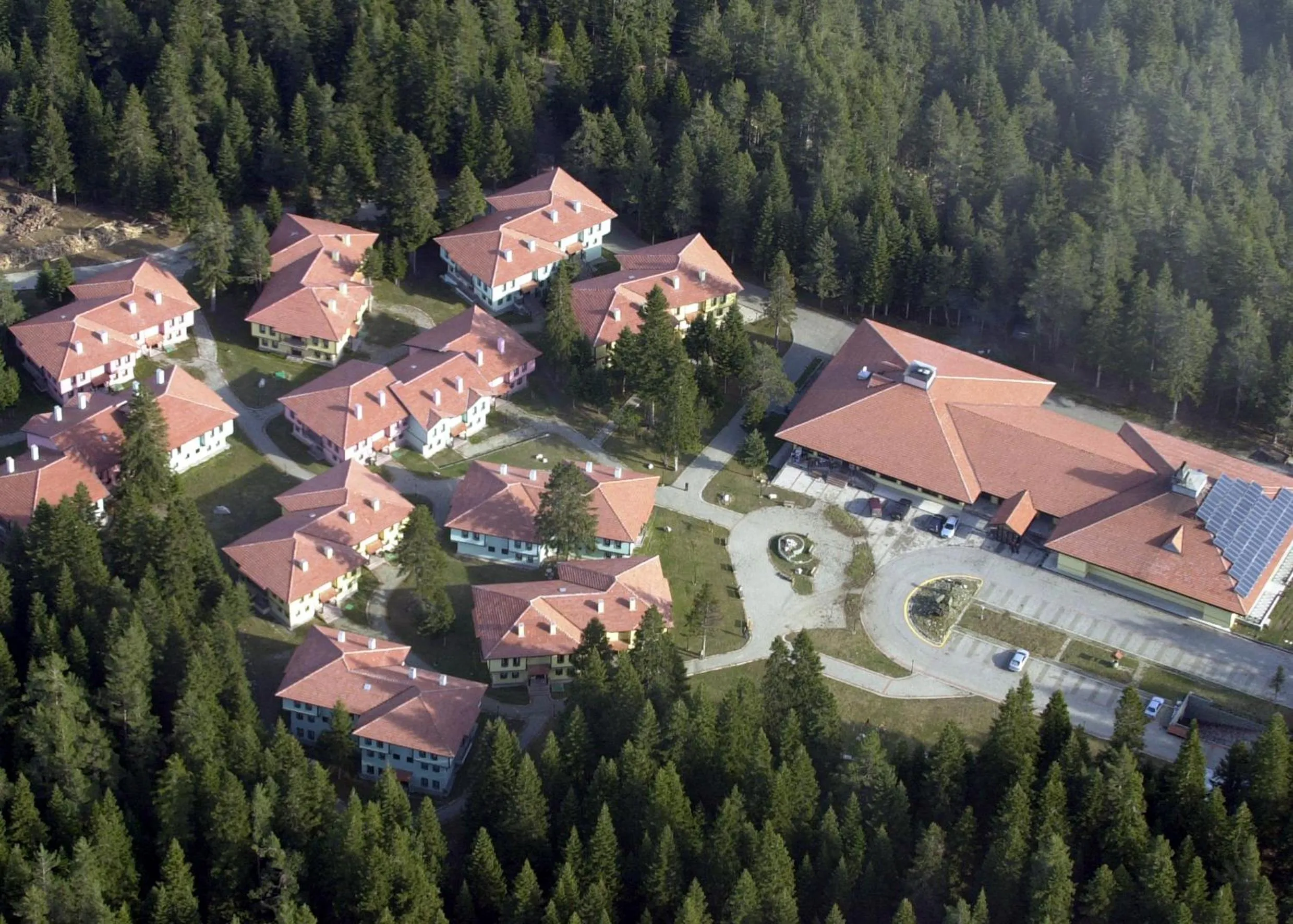Bird's eye view in Ilgaz Mountain Resort Hotel