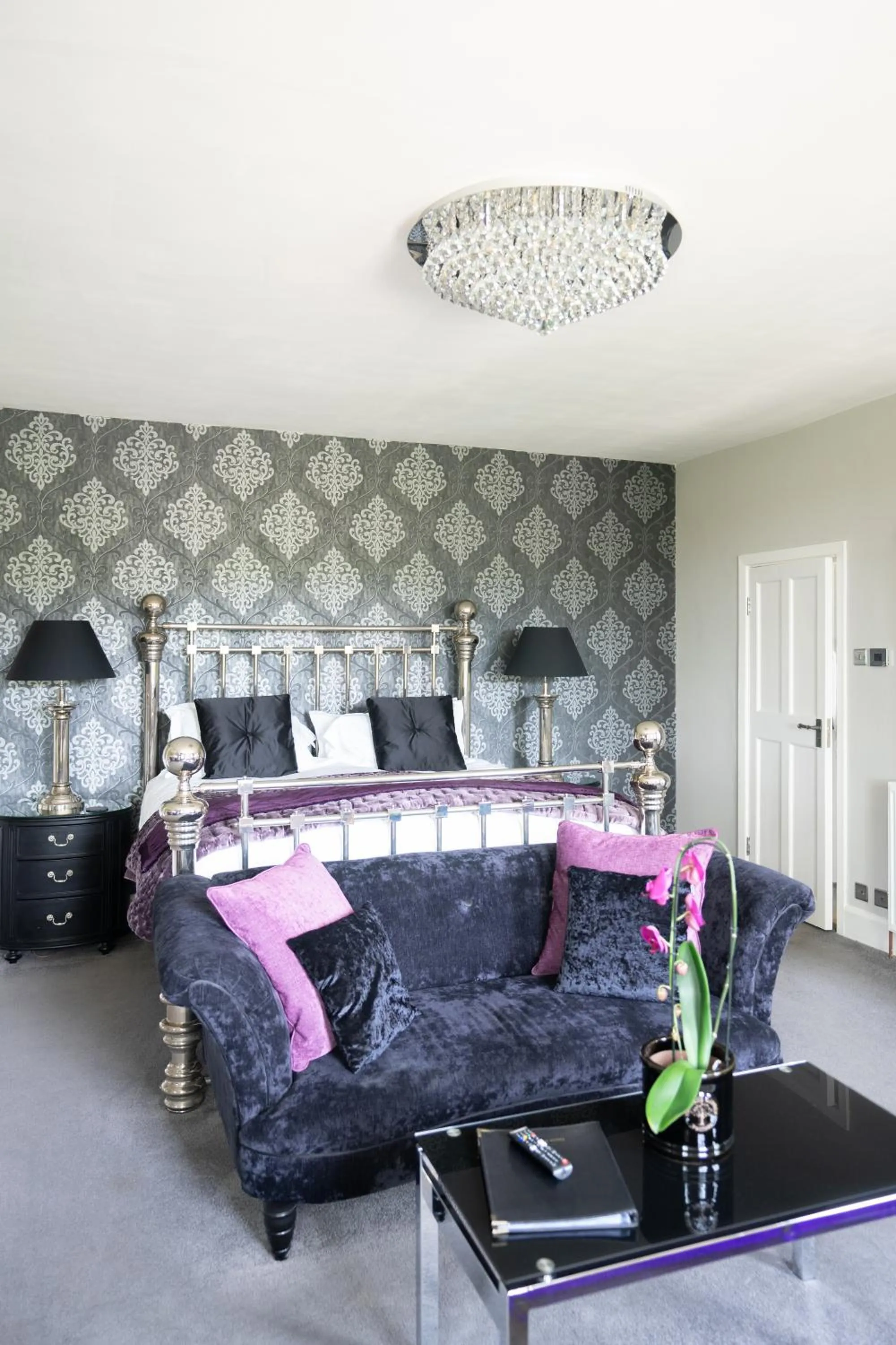 Bed in Dower House Hotel