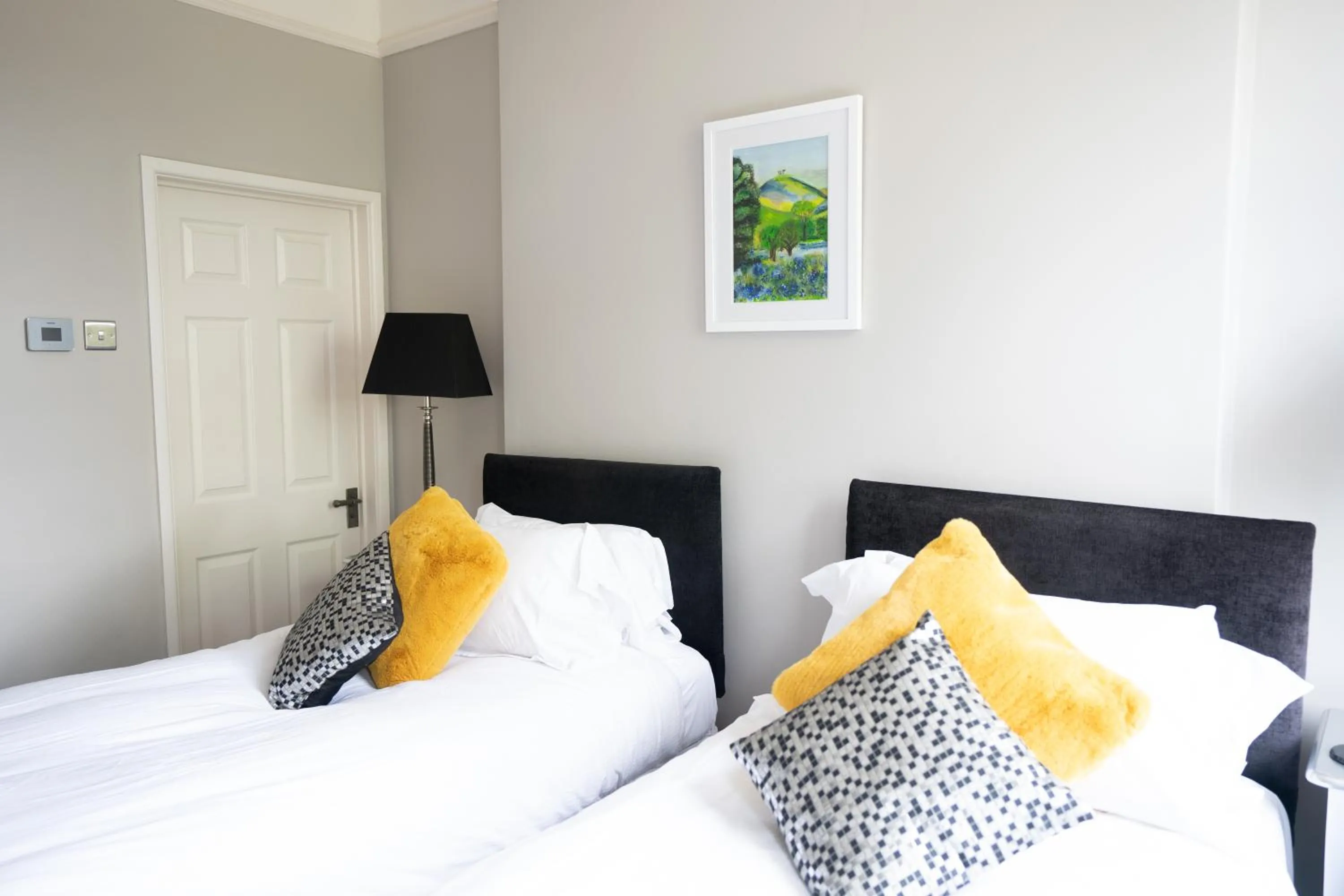 Bed in Dower House Hotel