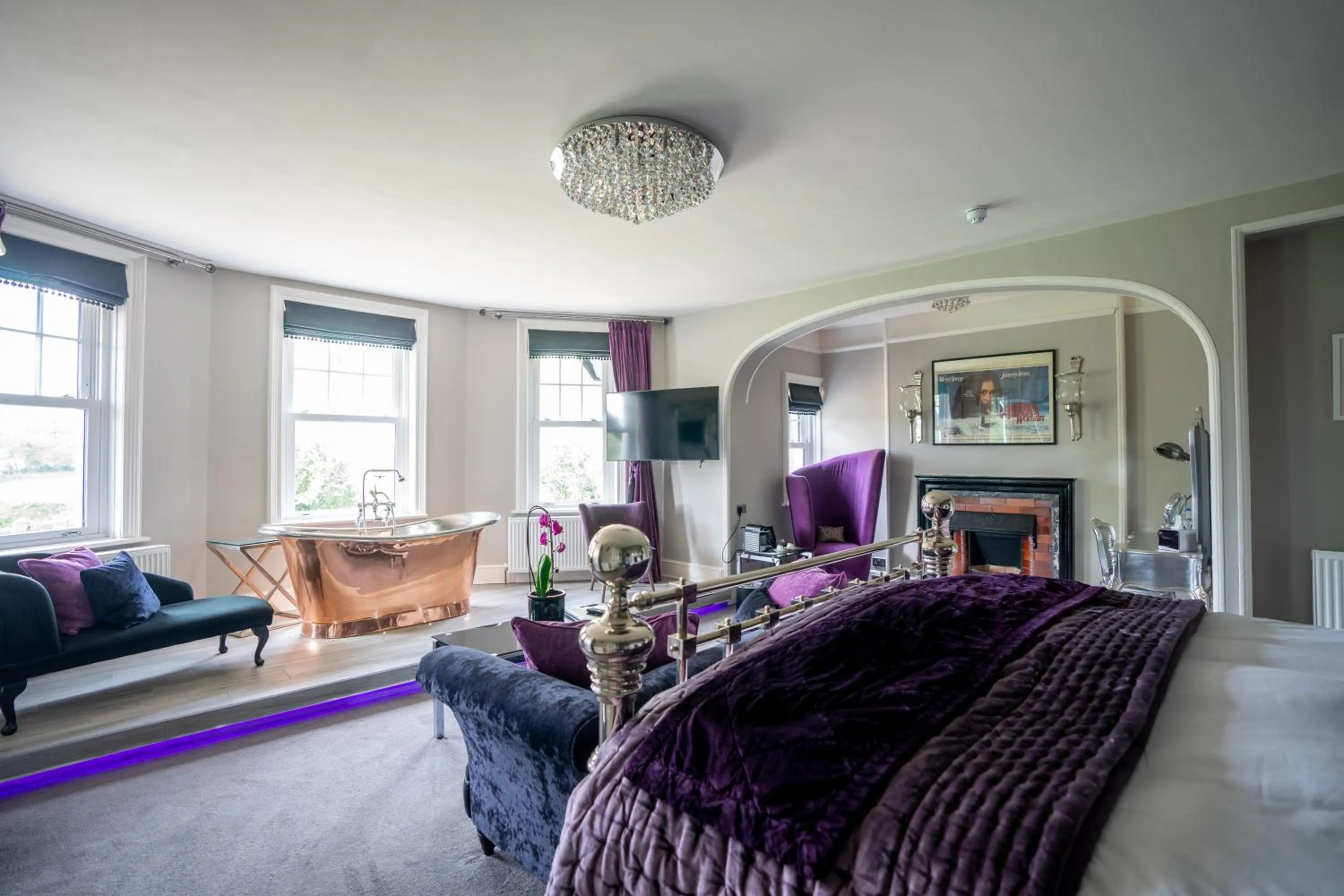 Bedroom in Dower House Hotel
