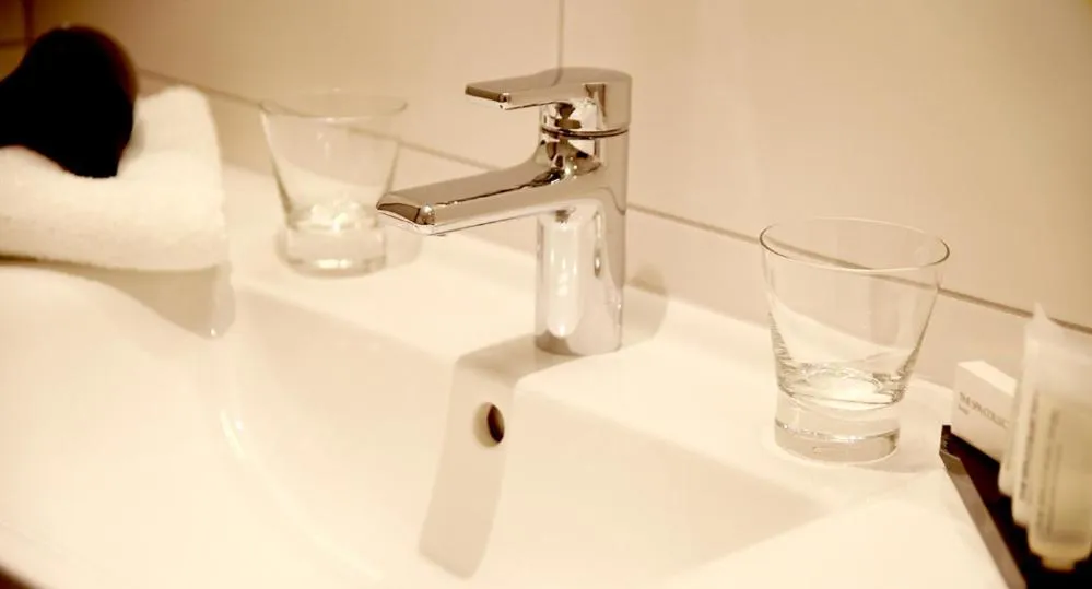 Bathroom in Hotel Brauhaus Stephanus