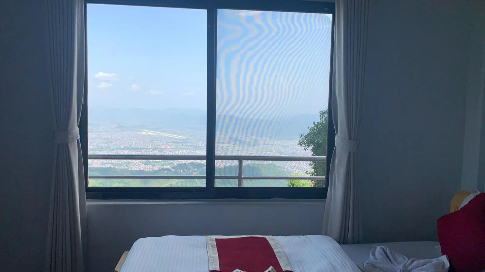 Bed in Hotel Pristine Himalaya