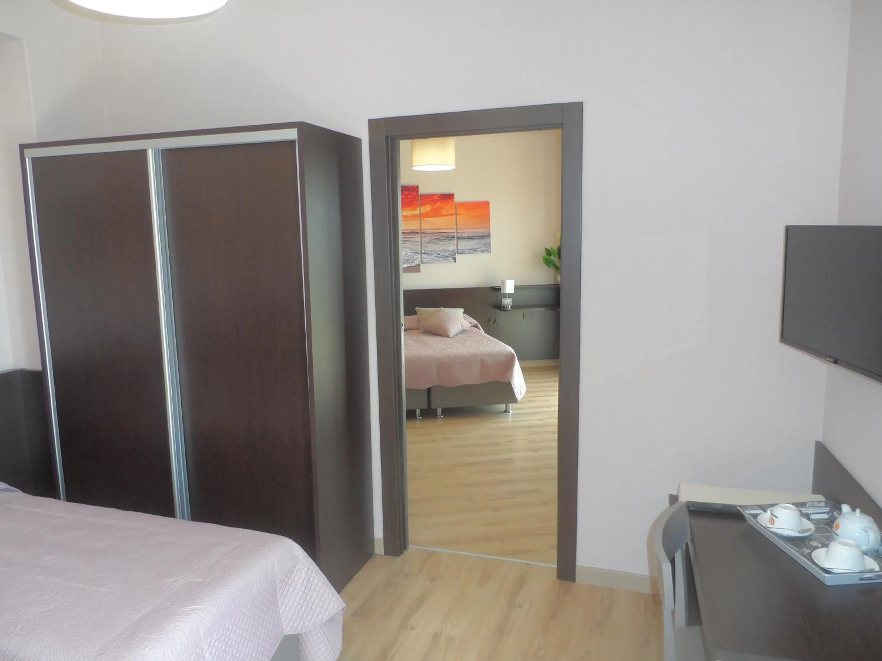 Bed in BELLAVISTA B&b