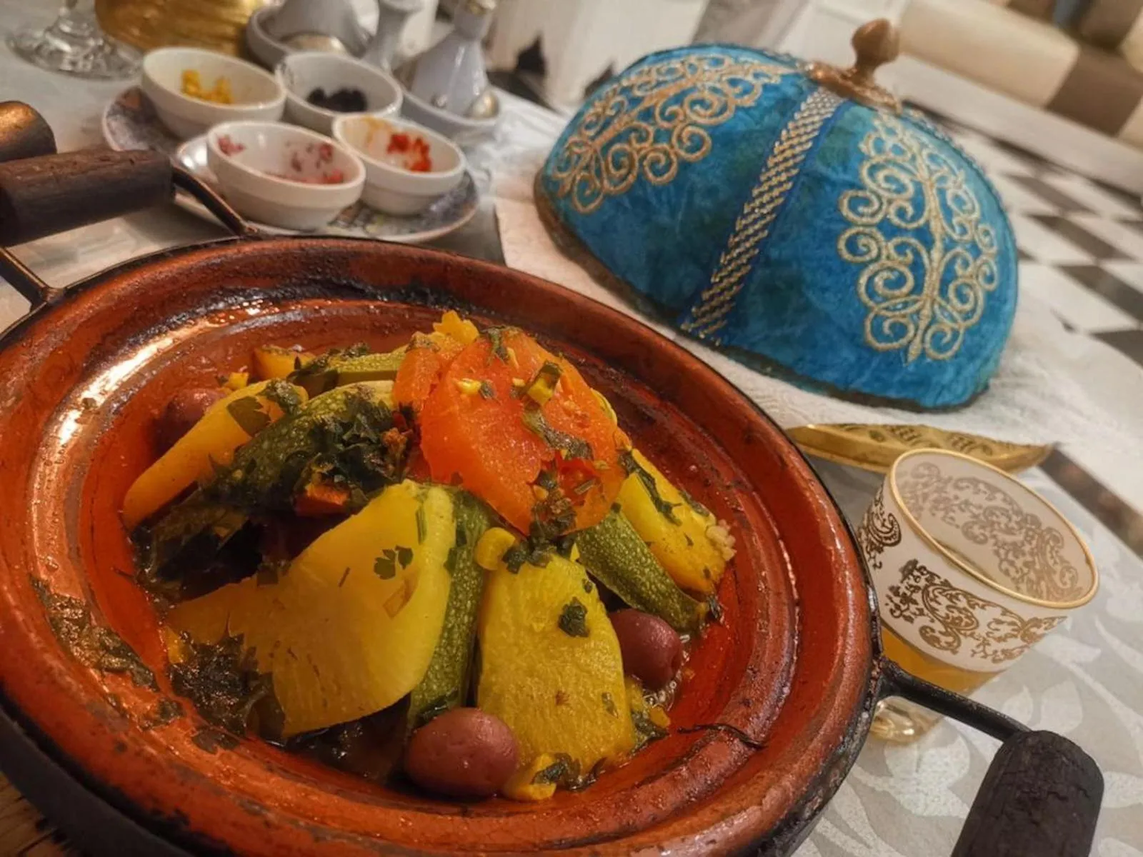 Dinner in Riad Dar Sofian