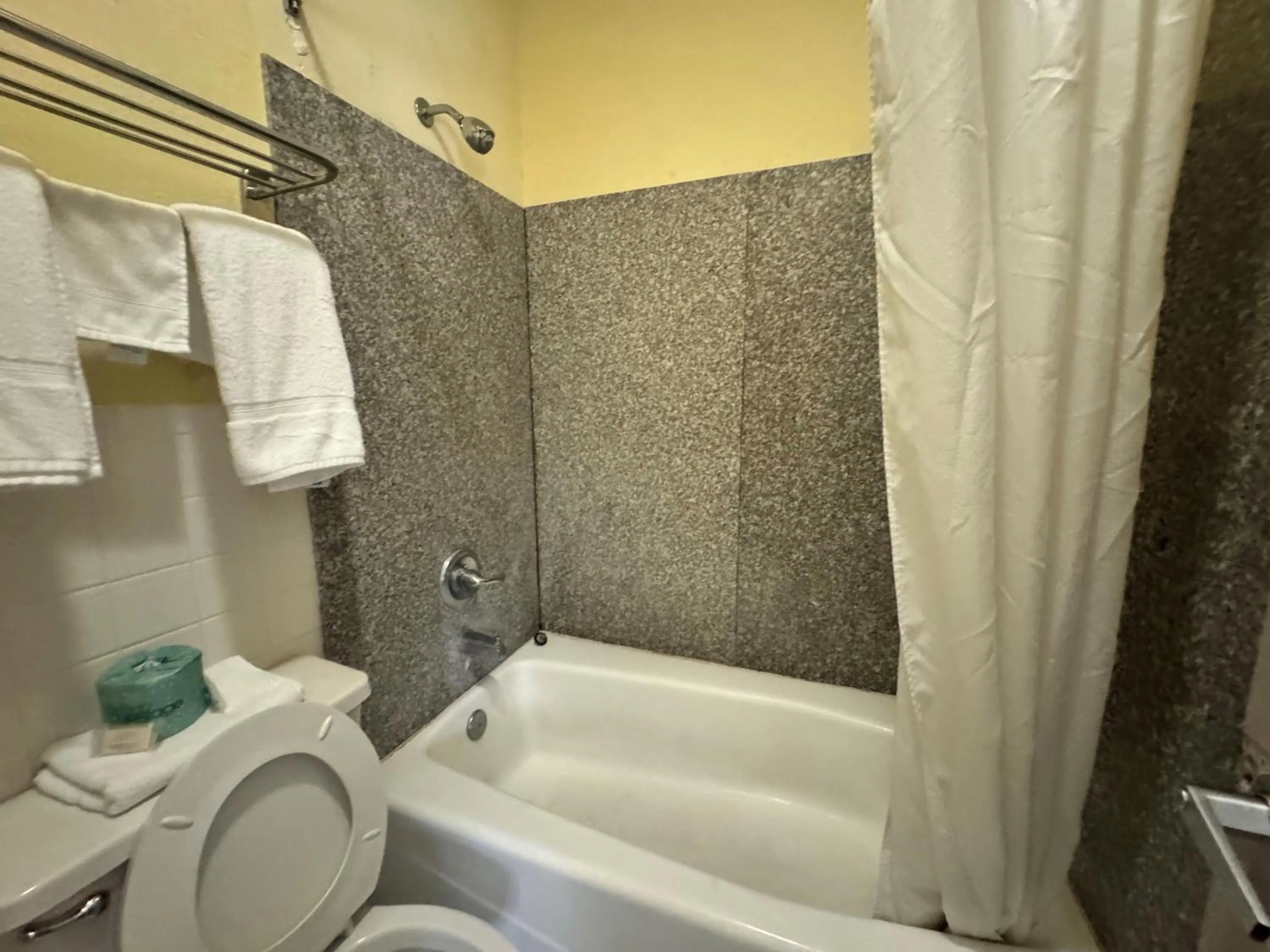 Bathroom in Super 8 by Wyndham Laurel