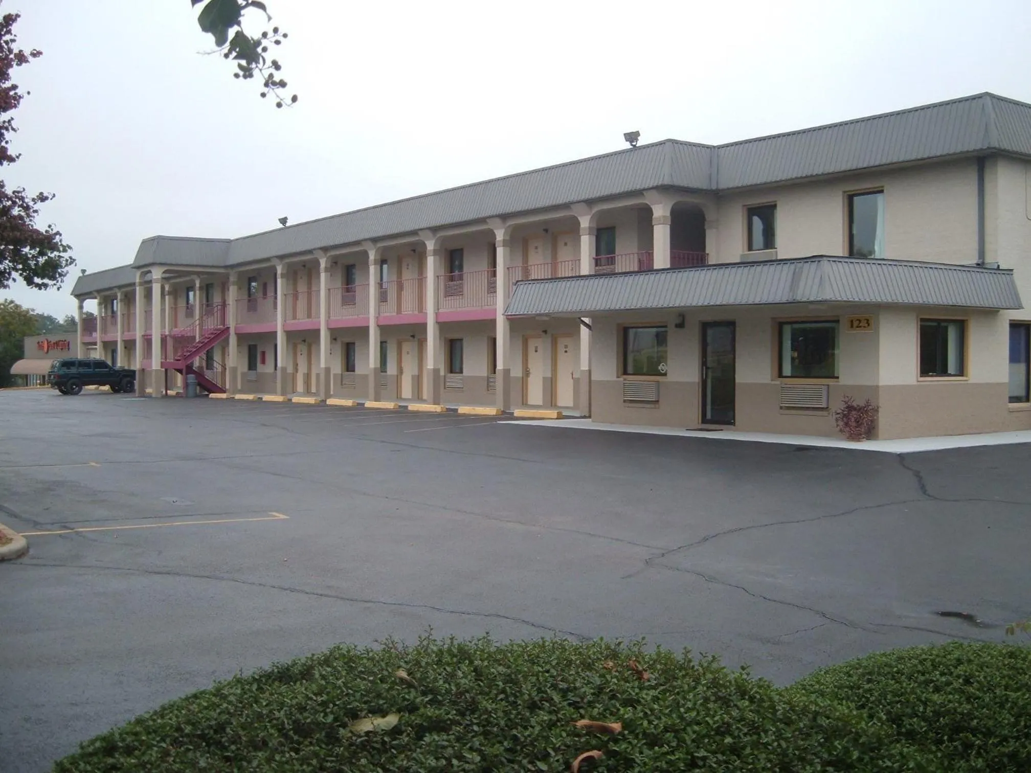 Property building in Super 8 by Wyndham Laurel