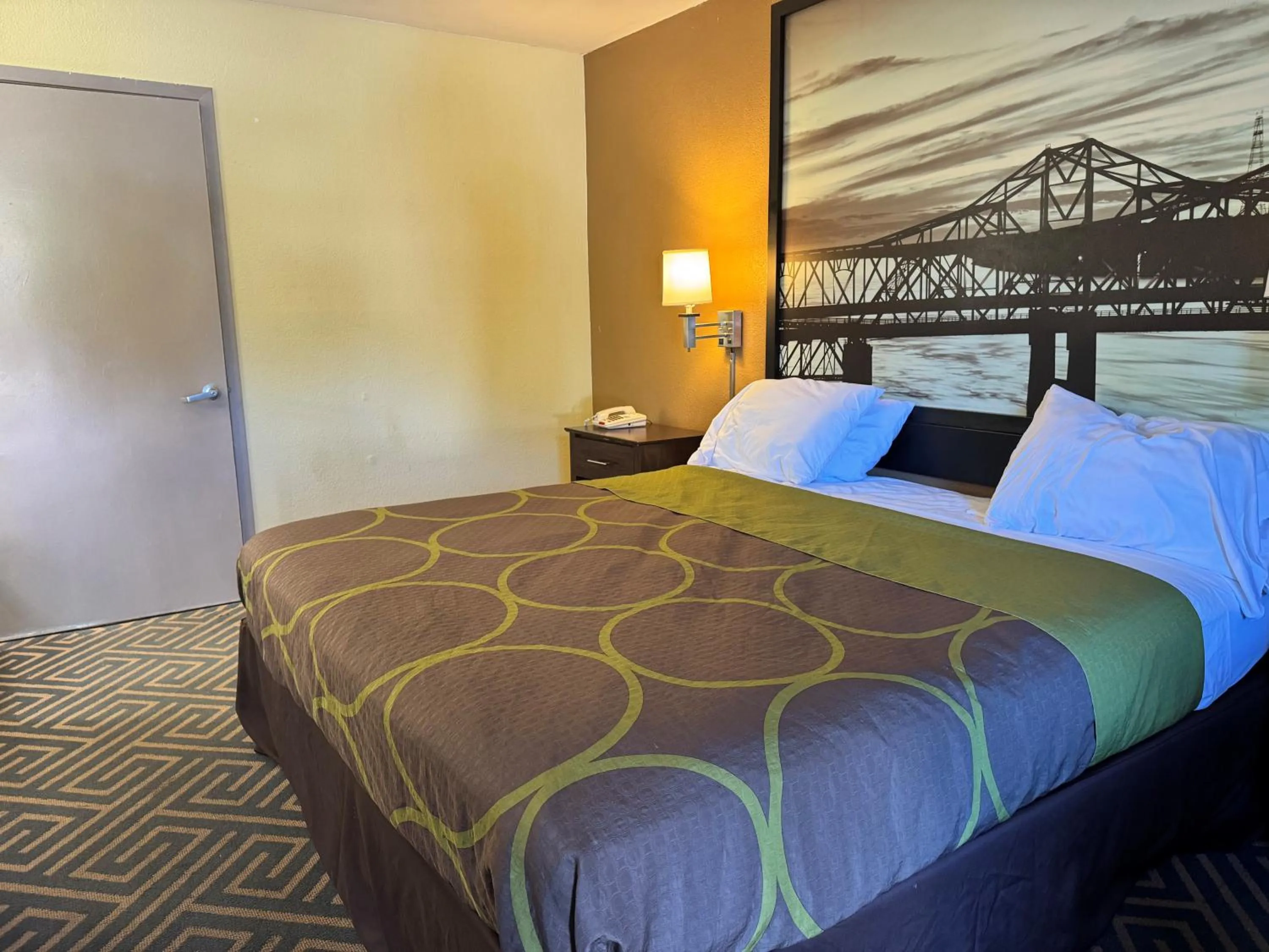 Bed in Super 8 by Wyndham Laurel