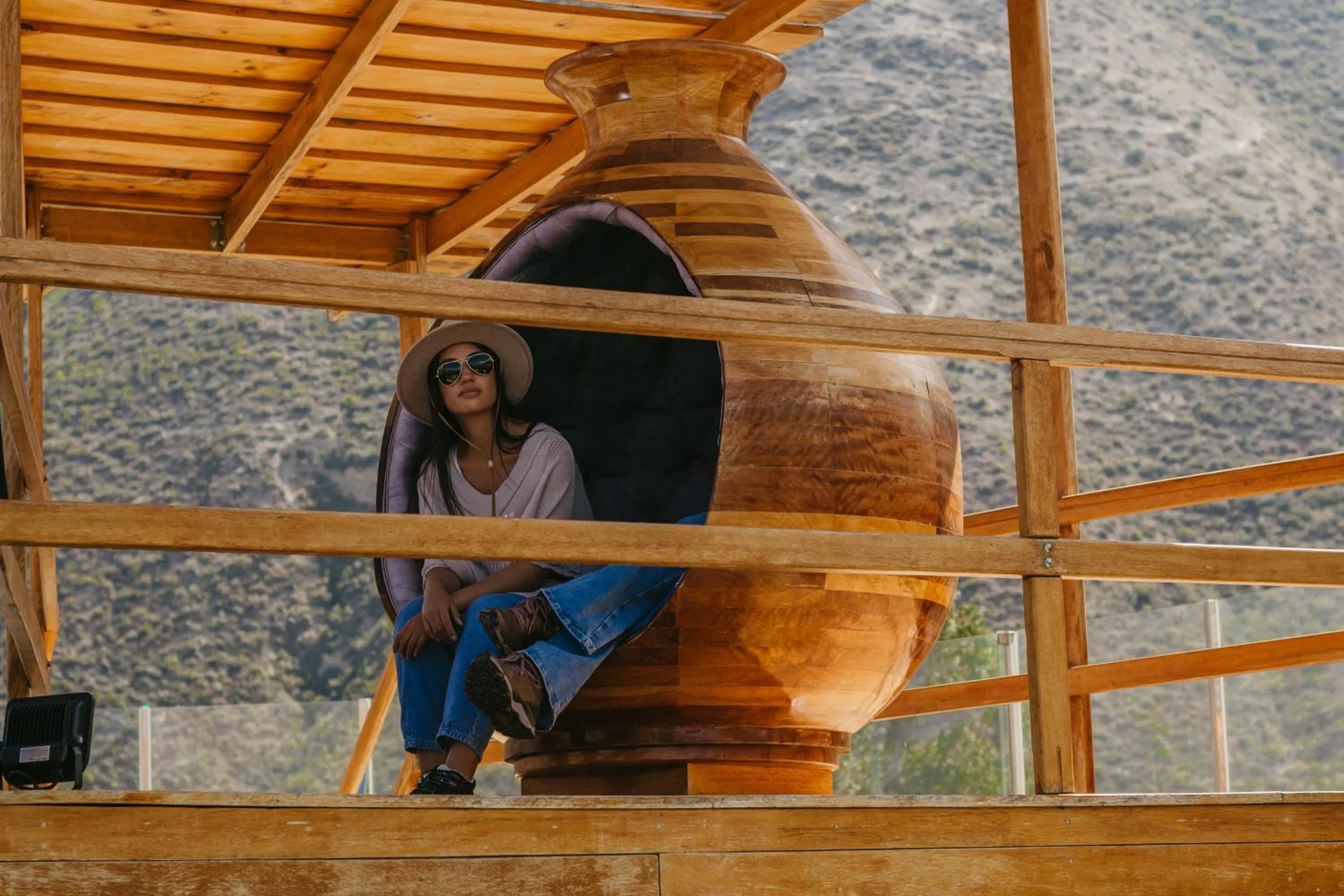 Landmark view in Hacienda del Valle Sagrado