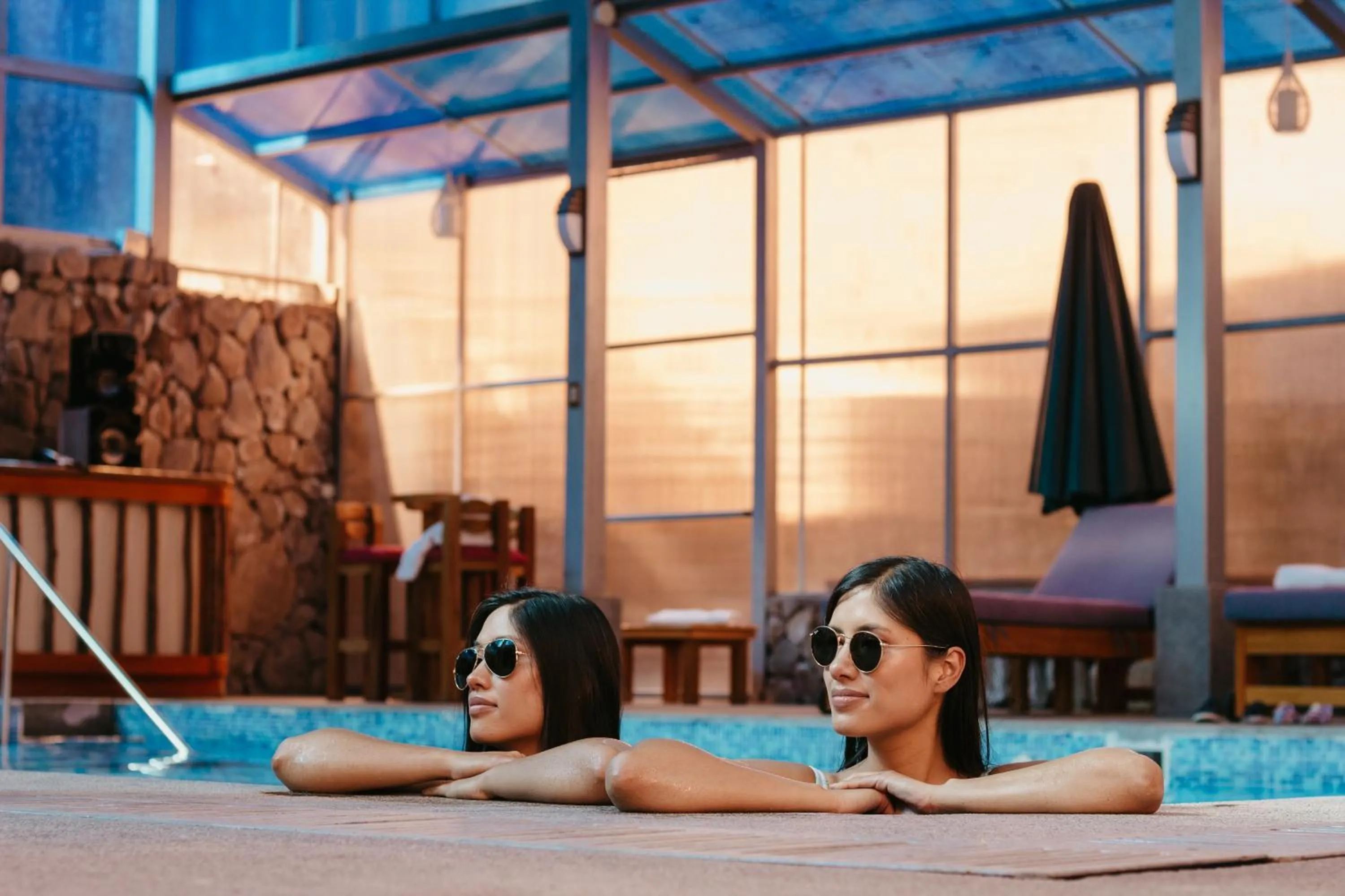 Swimming pool in Hacienda del Valle Sagrado